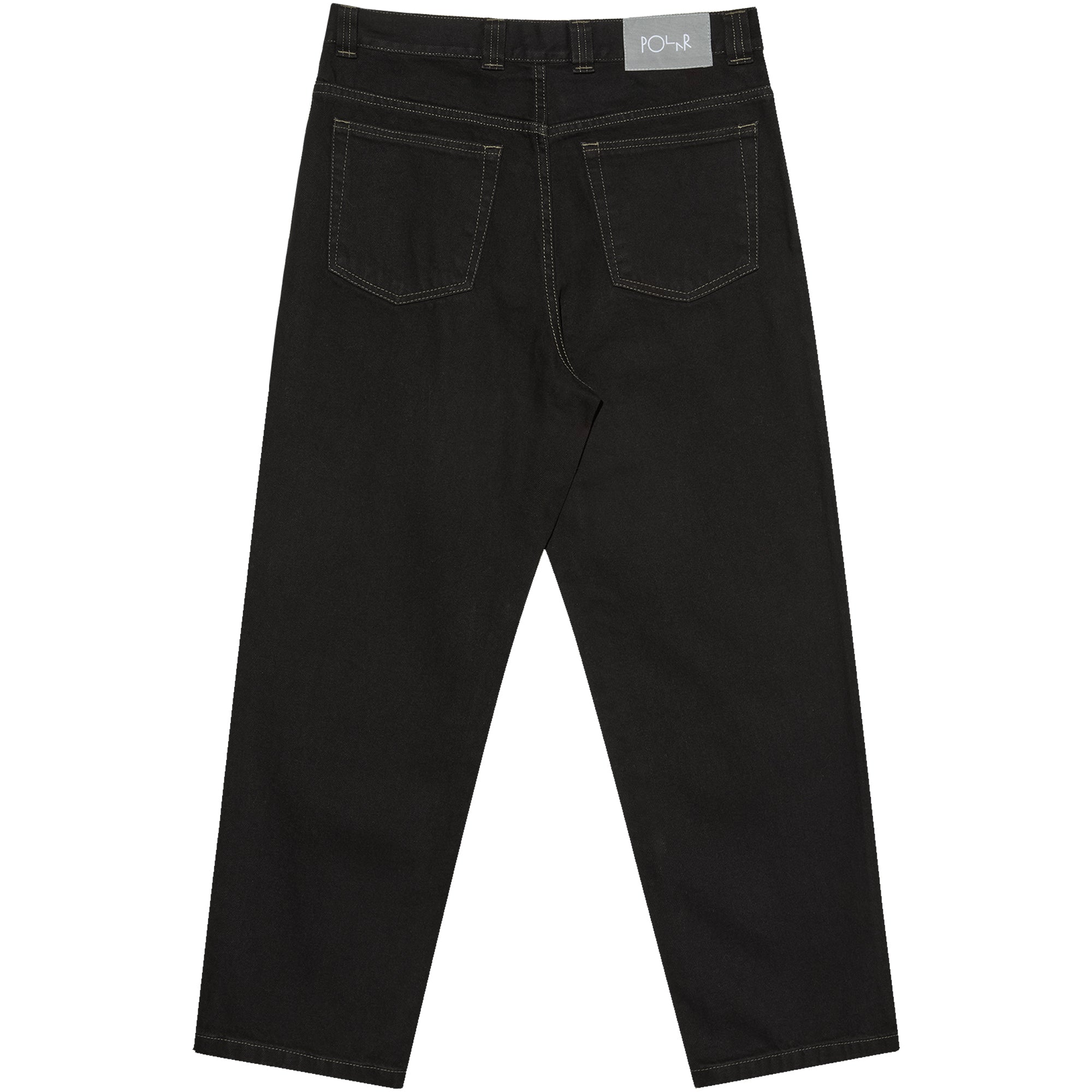 Polar Skate Co '93! Pants Contrast Stitching Black/Dark Olive