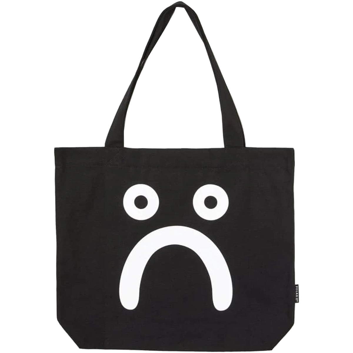 Polar Skate Co Happy Sad Tote Bag Black