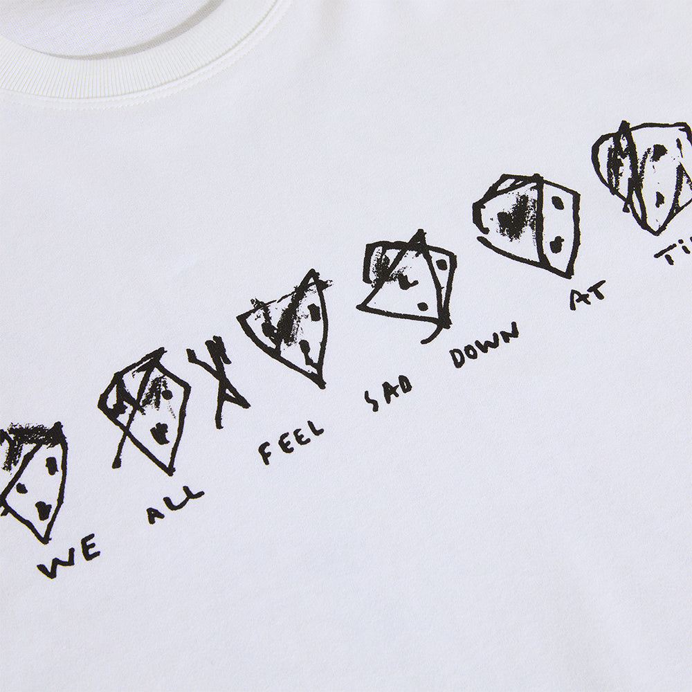 Polar Skate Co Sad At Times Tee White