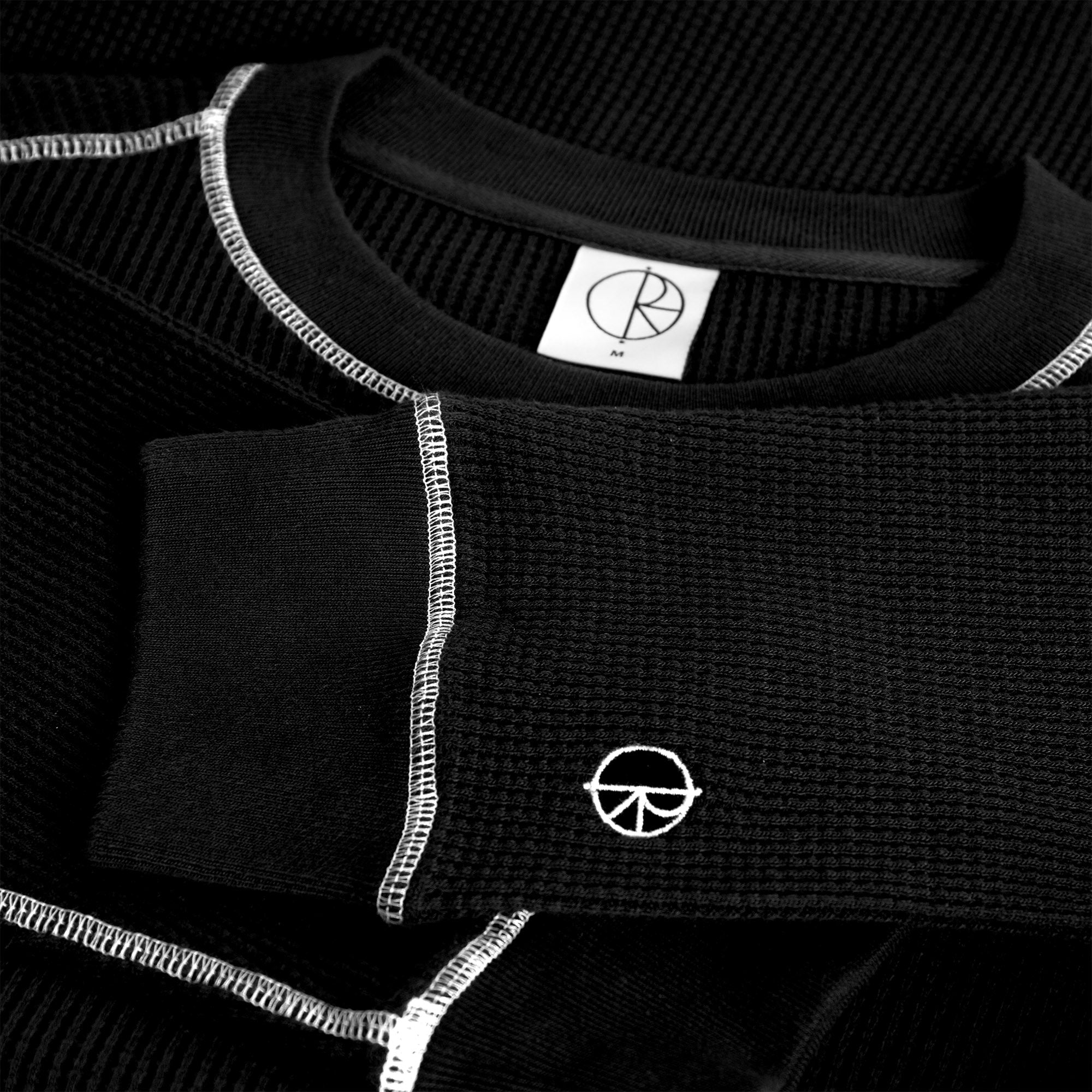 Polar Skate Co Dylan LS Tee Black/White