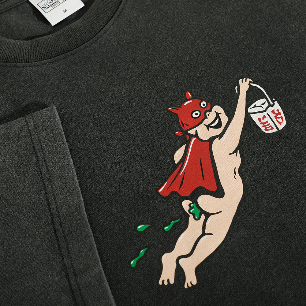 Polar Skate Co Take Away Tee Silver Black
