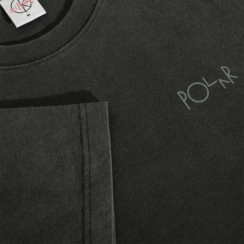 Polar Skate Co Horse Hand Tee Silver Black