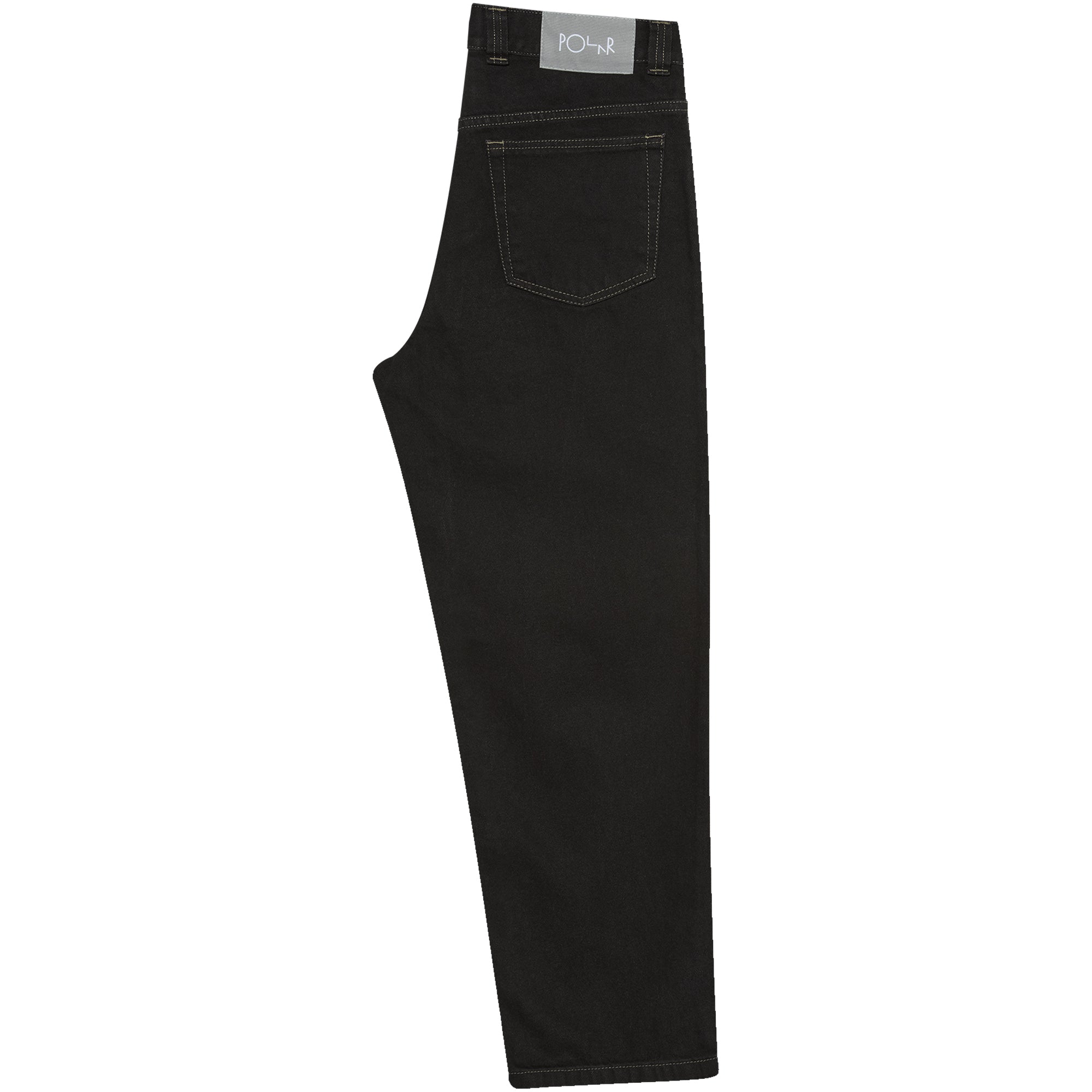 Polar Skate Co '93! Pants Contrast Stitching Black/Dark Olive