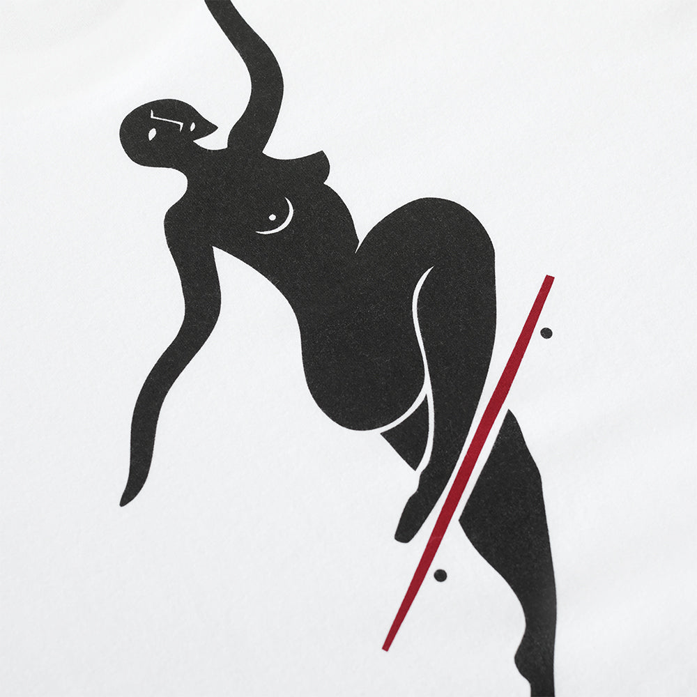 Polar Skate Co No Comply Tee White