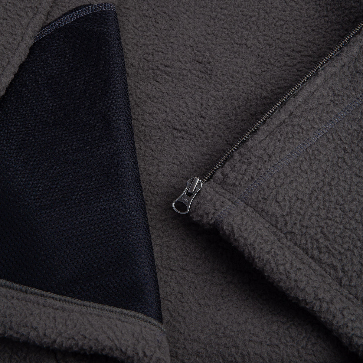 Polar Skate Co Roman Fleece Jacket Dirty Black