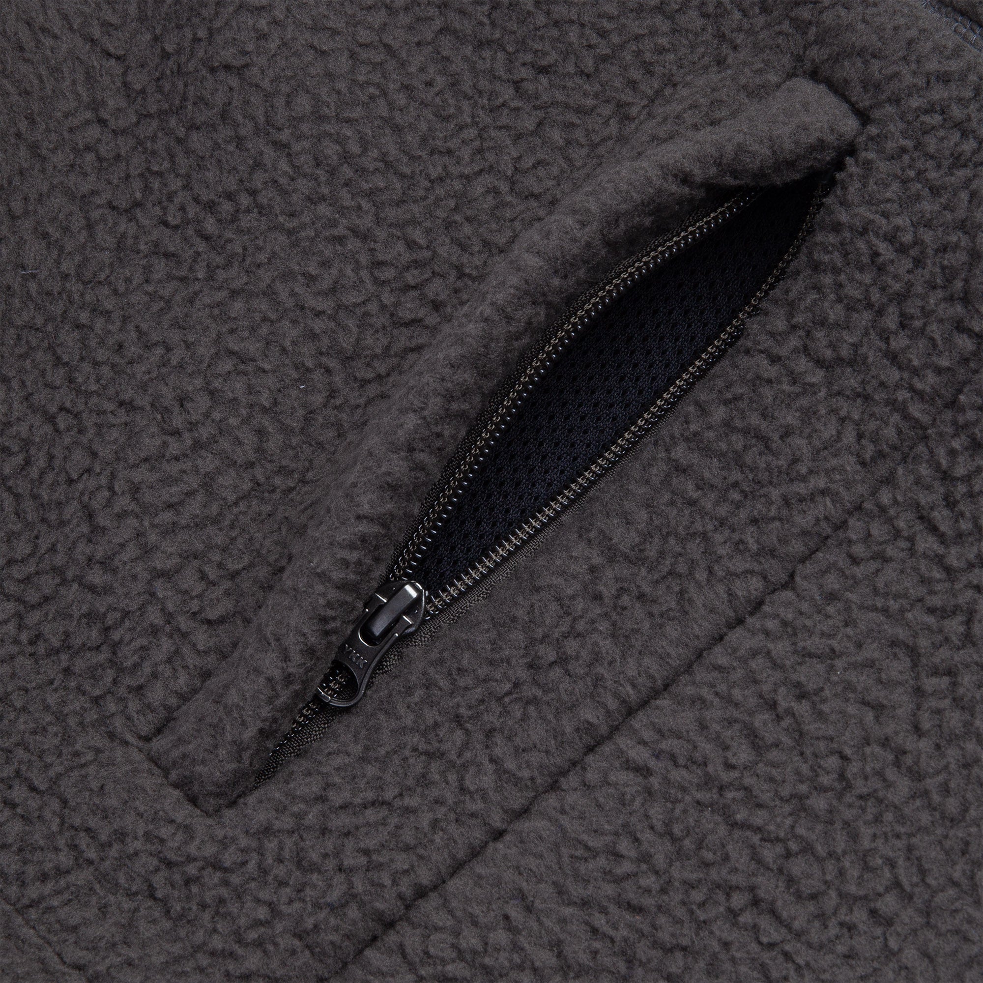 Polar Skate Co Roman Fleece Jacket Dirty Black