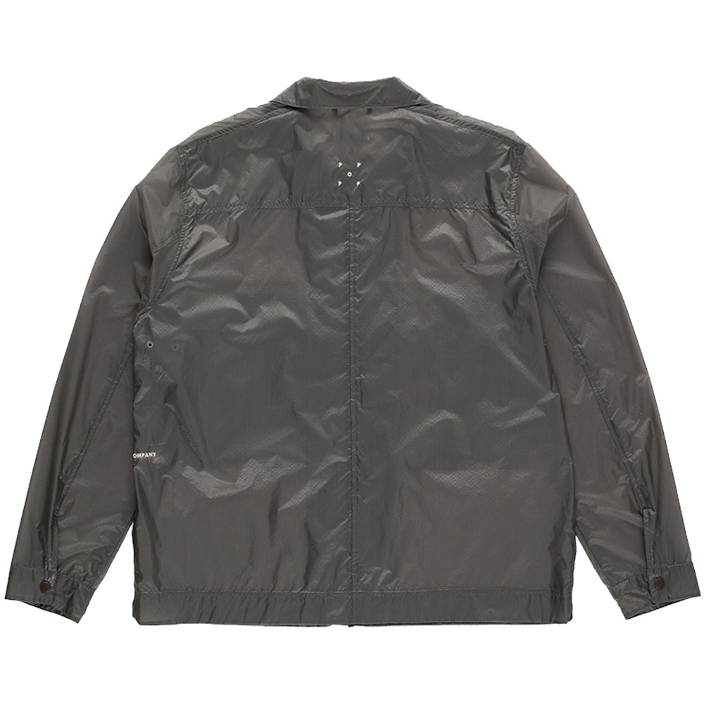 Pop Trading Company Boxer Overshirt Charcoal