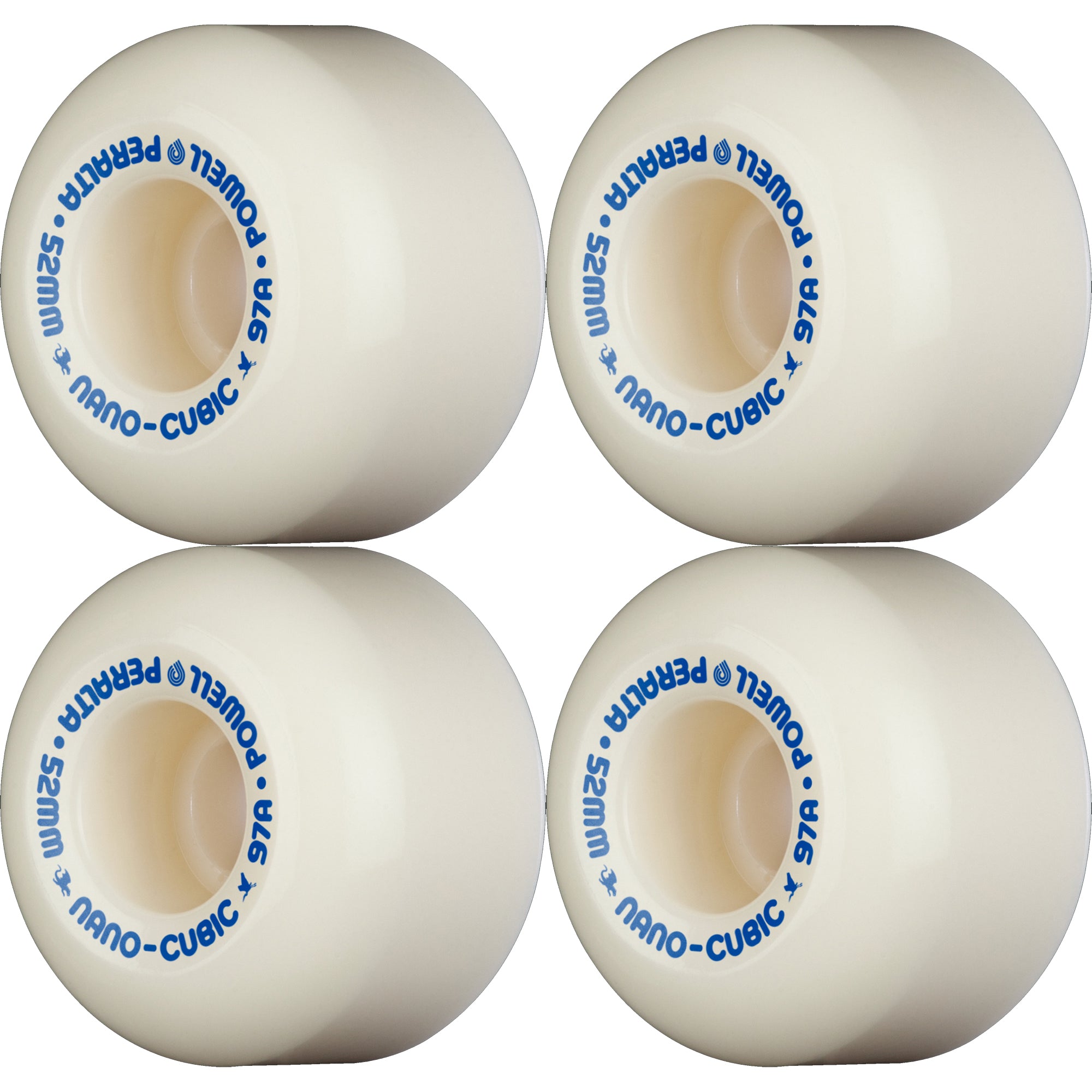 Powell Peralta Dragon Formula AA Nano Cubic 97A Skateboard Wheels 52mm x 36mm