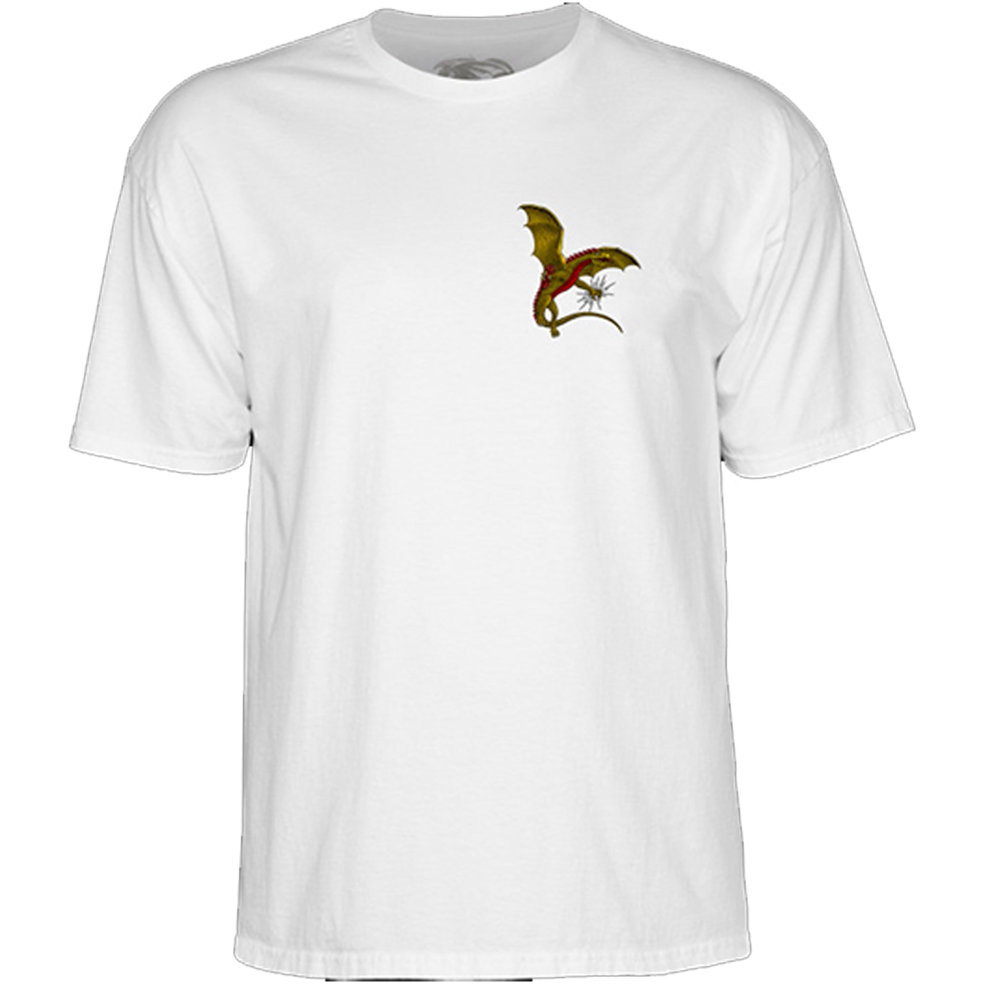 Powell Peralta Dragons Logo Tee White
