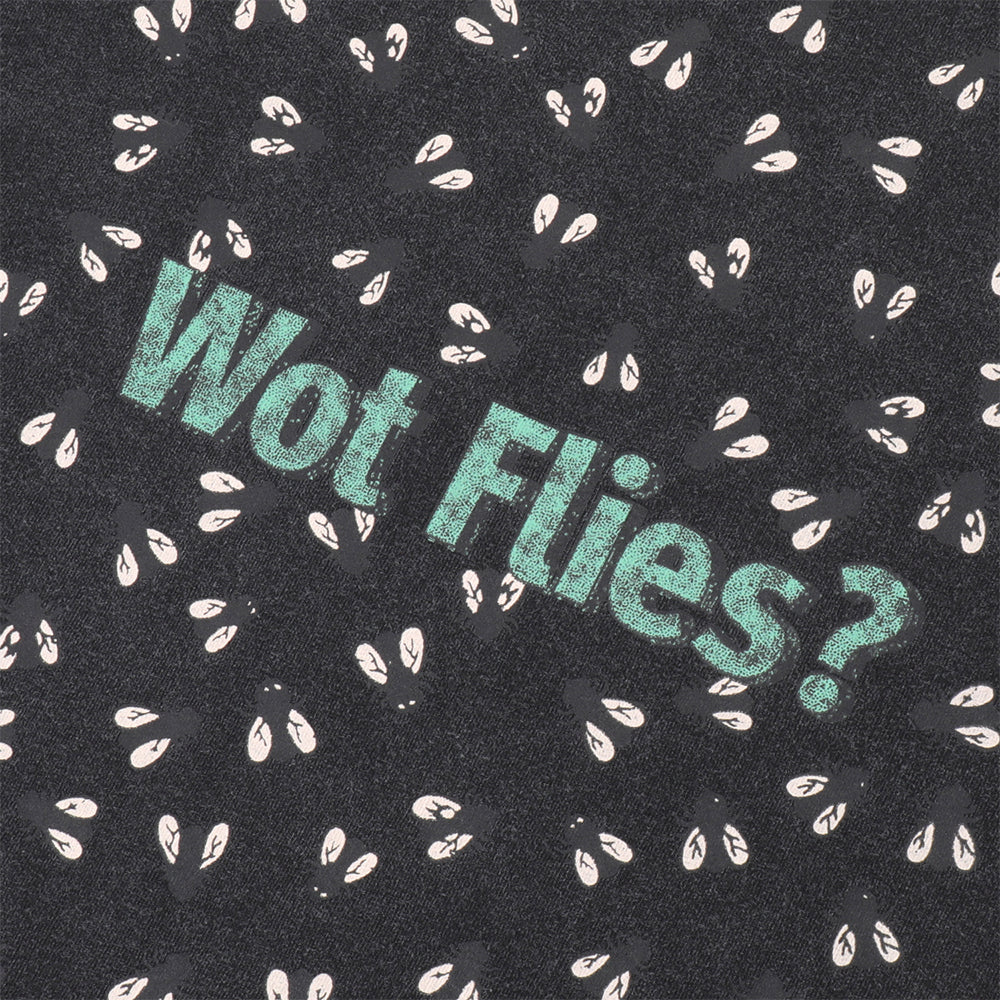 Pass~Port Wot Flies Tee Black Acid