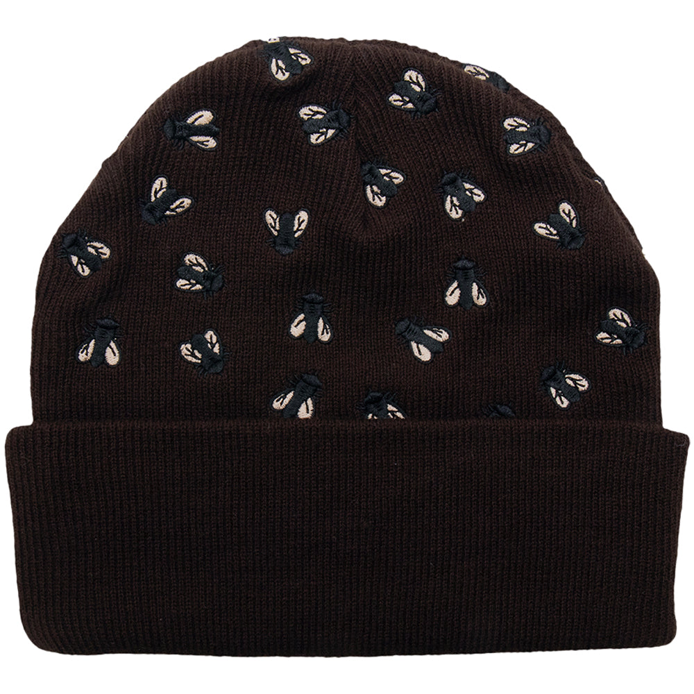 Pass~Port Wot Flies Beanie Distressed Black