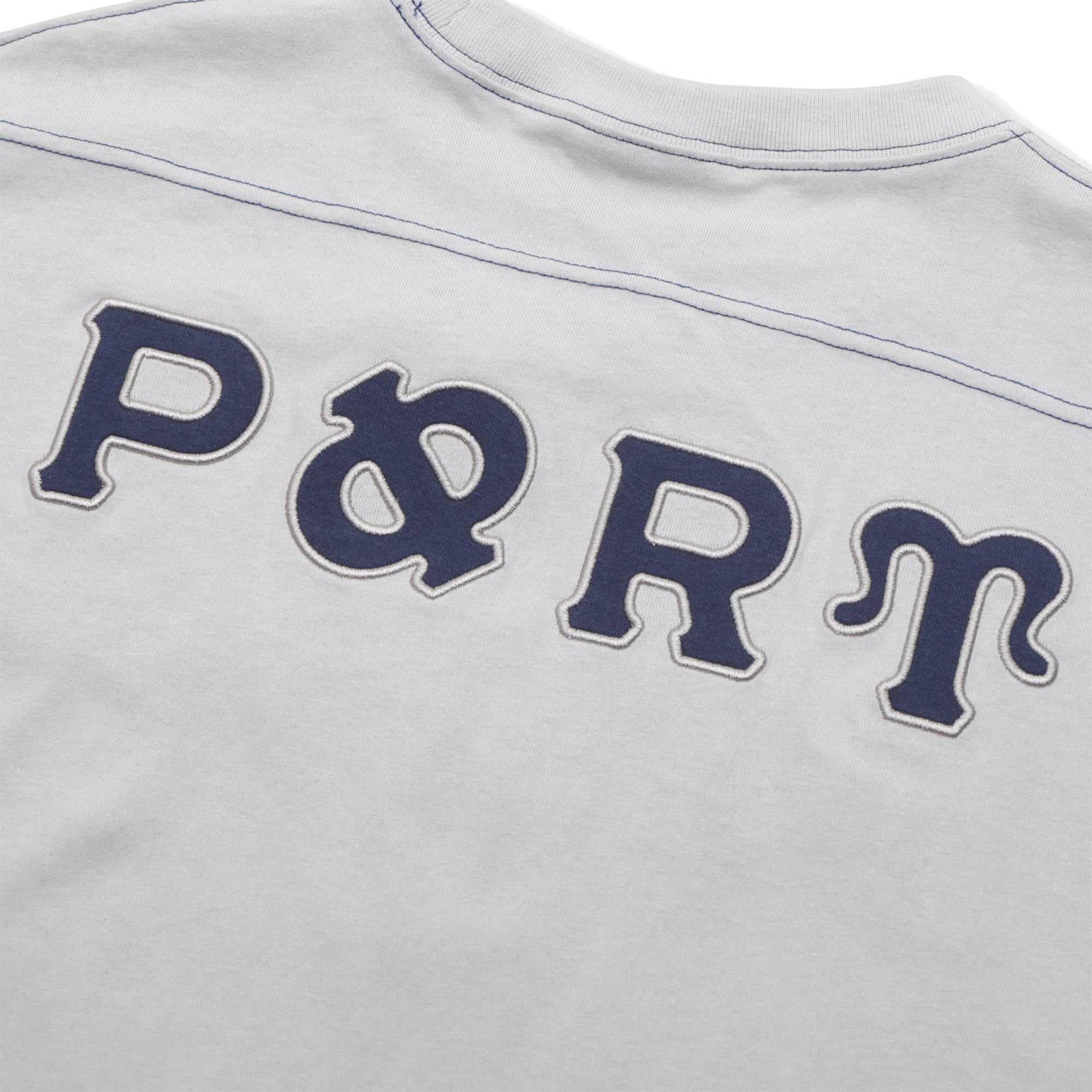 Pass~Port Letterhead Panel Tee Oyster Grey
