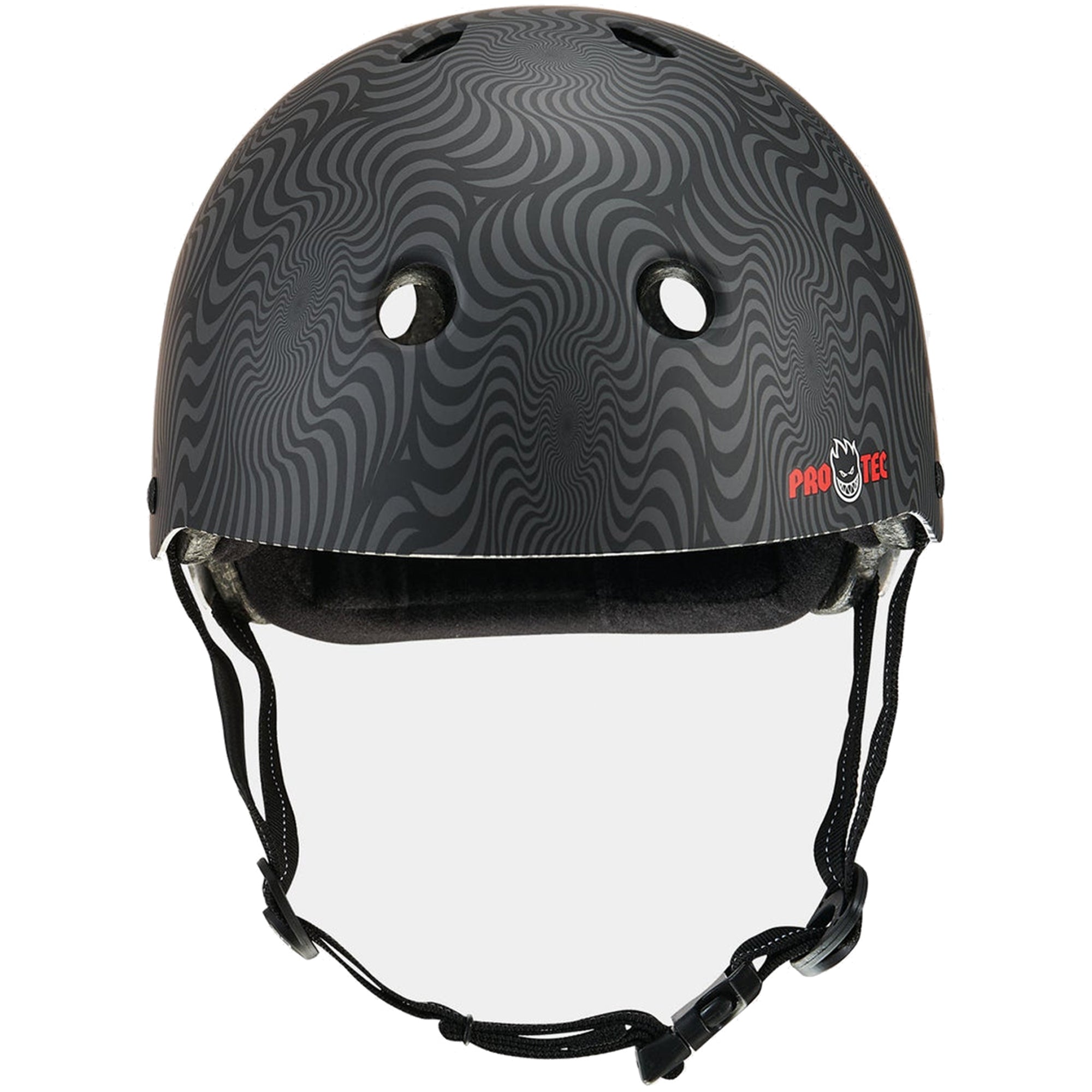 Pro-Tec x Spitfire Low Pro Swirl Helmet Black