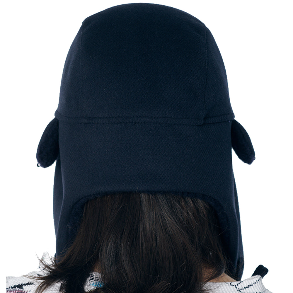 Rassvet Wool Trapper Hat Woven Blue