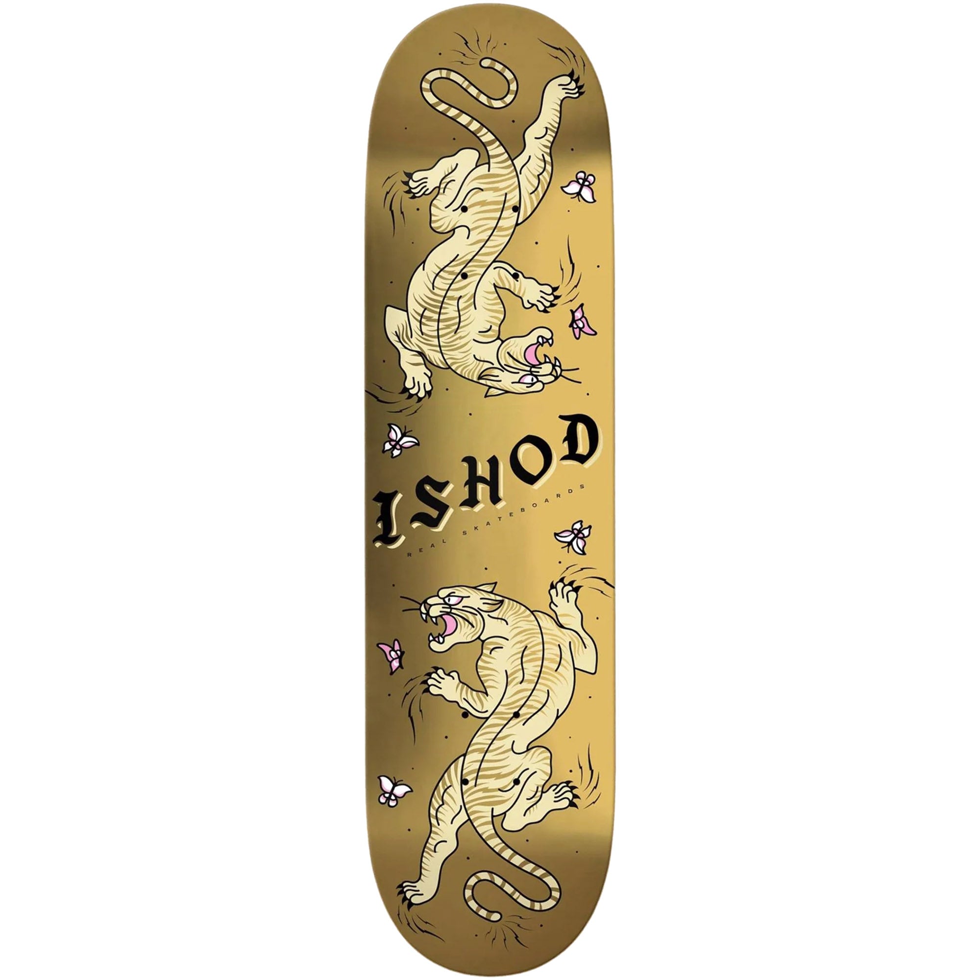 Real Ishod Wair Cat Scratch TT DBX Skateboard Deck 8.25"