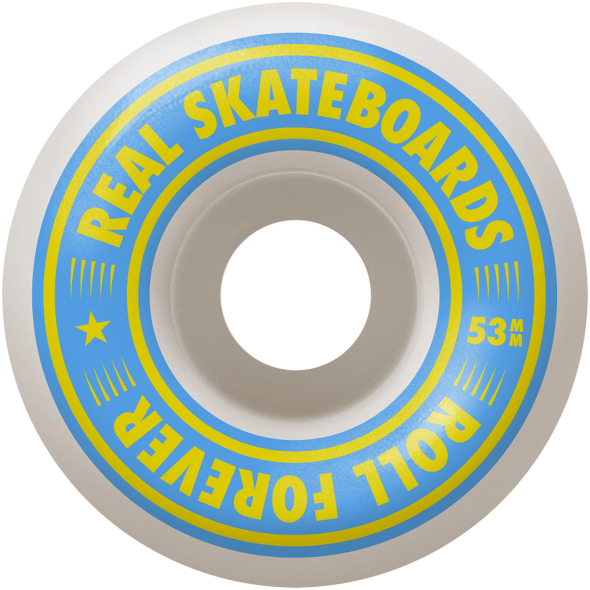 Real Hatched Oval Mini Complete Skateboard 7.3"