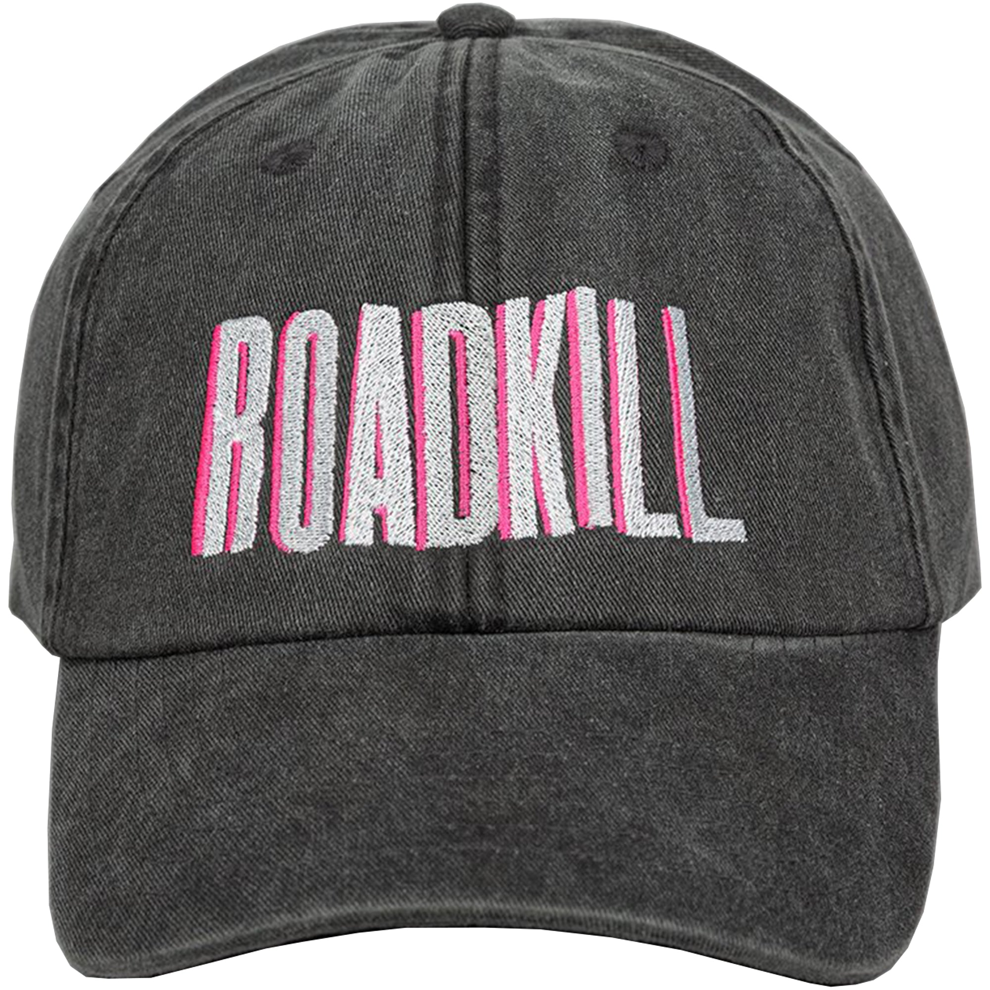 Roadkill Embroidered 5 Panel Cap Vintage Black