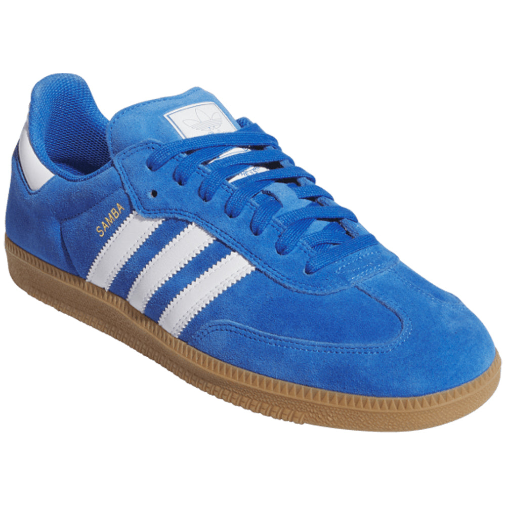Adidas Samba ADV Shoes Bluebird/Footwear White/Gold Metallic