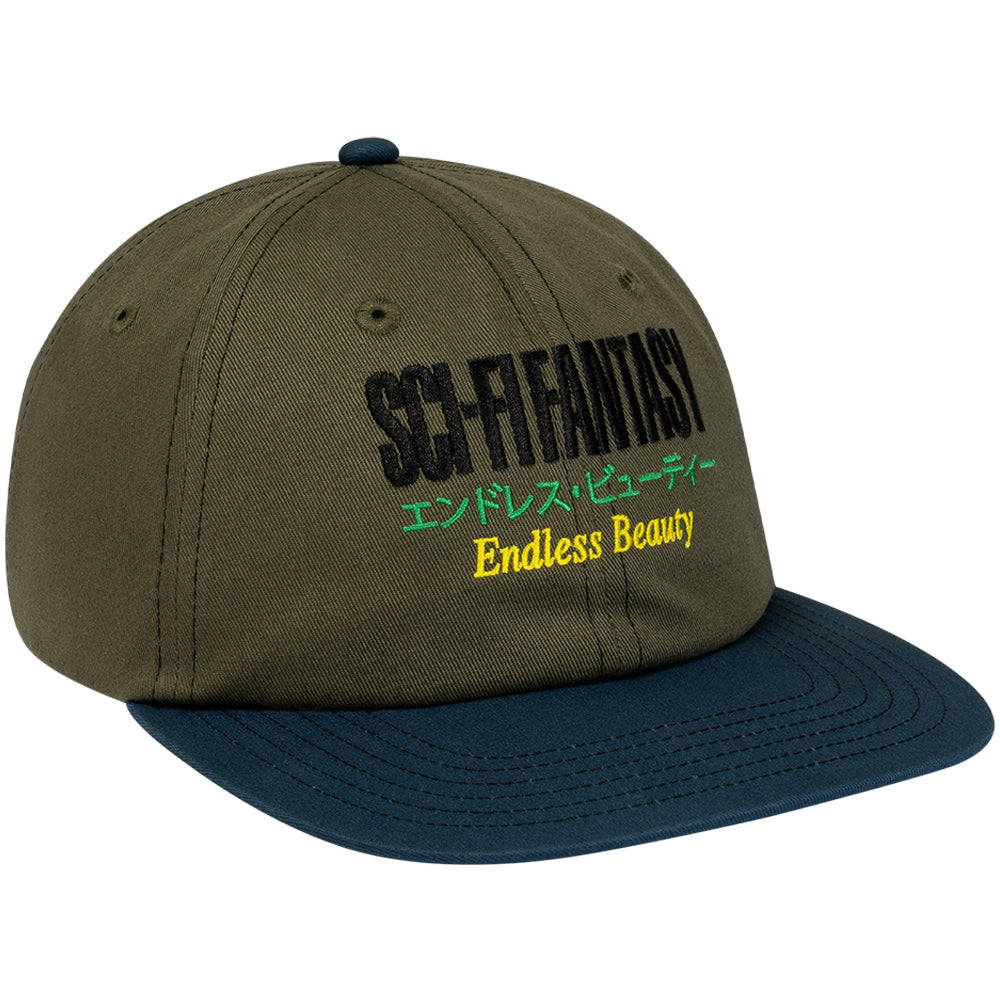 Sci-Fi Fantasy Endless Beauty Hat Olive/Navy