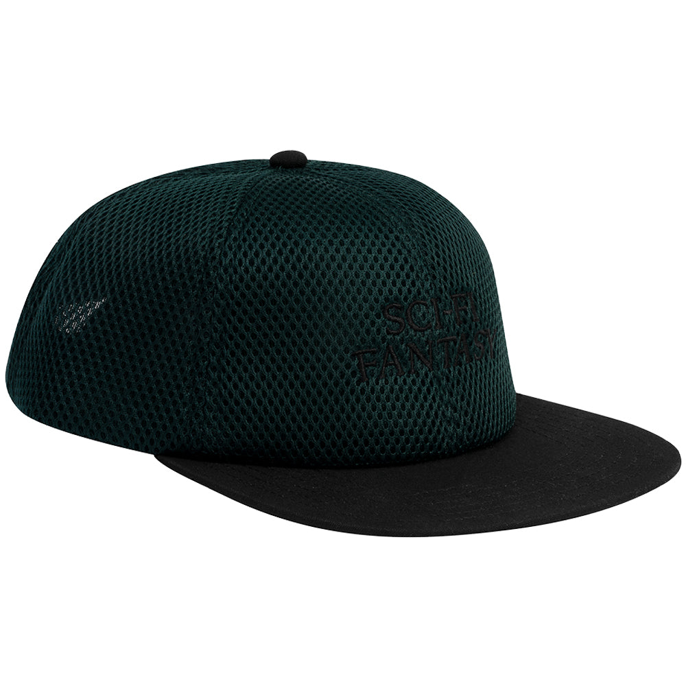 Sci-Fi Fantasy Logo Hat Forest Green/Black