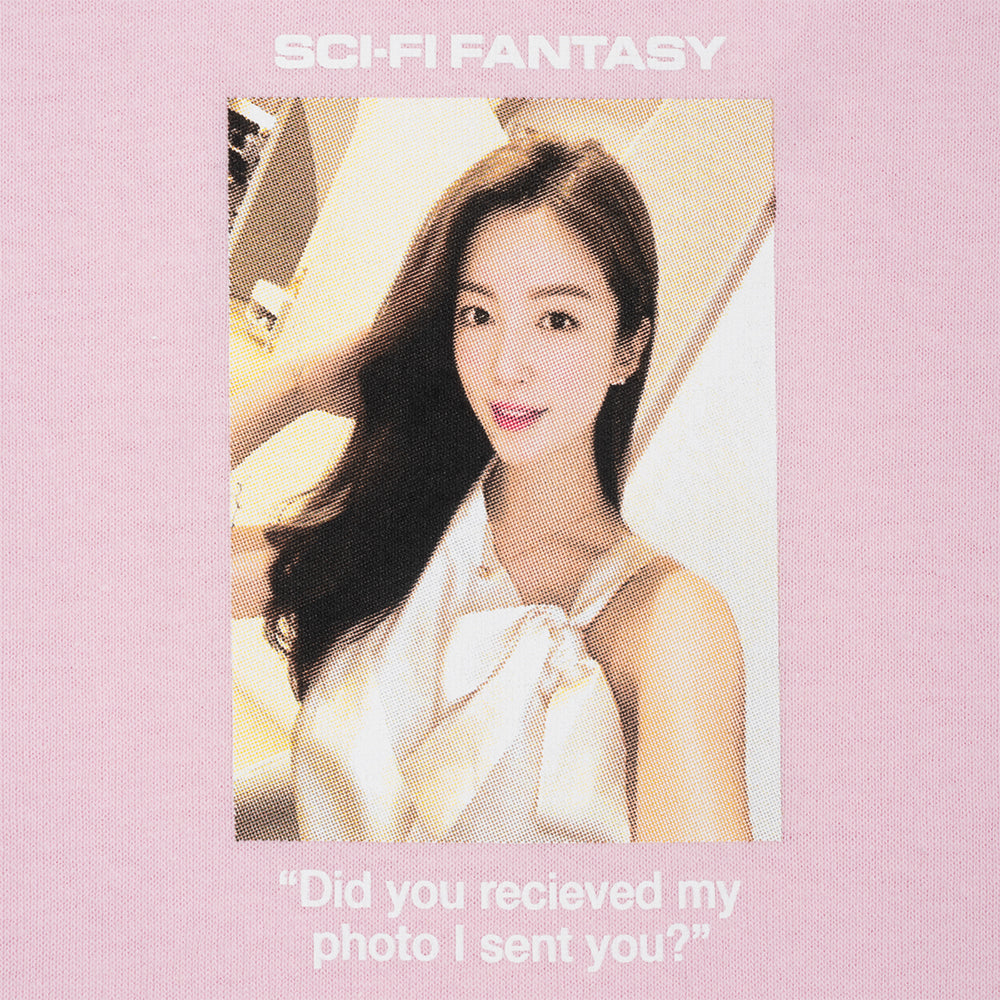 Sci-Fi Fantasy Catfish Tee Light Pink