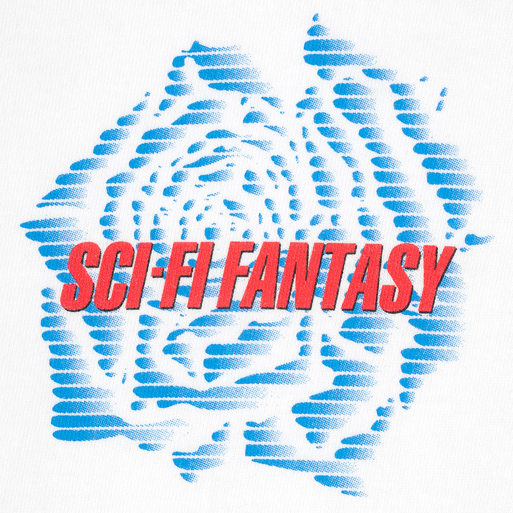 Sci-Fi Fantasy Rose Tee White