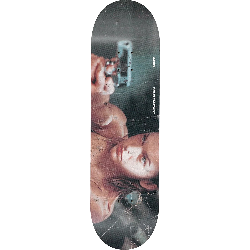 Sci-Fi Fantasy Arin Lester Evil Skateboard Deck 8.25"