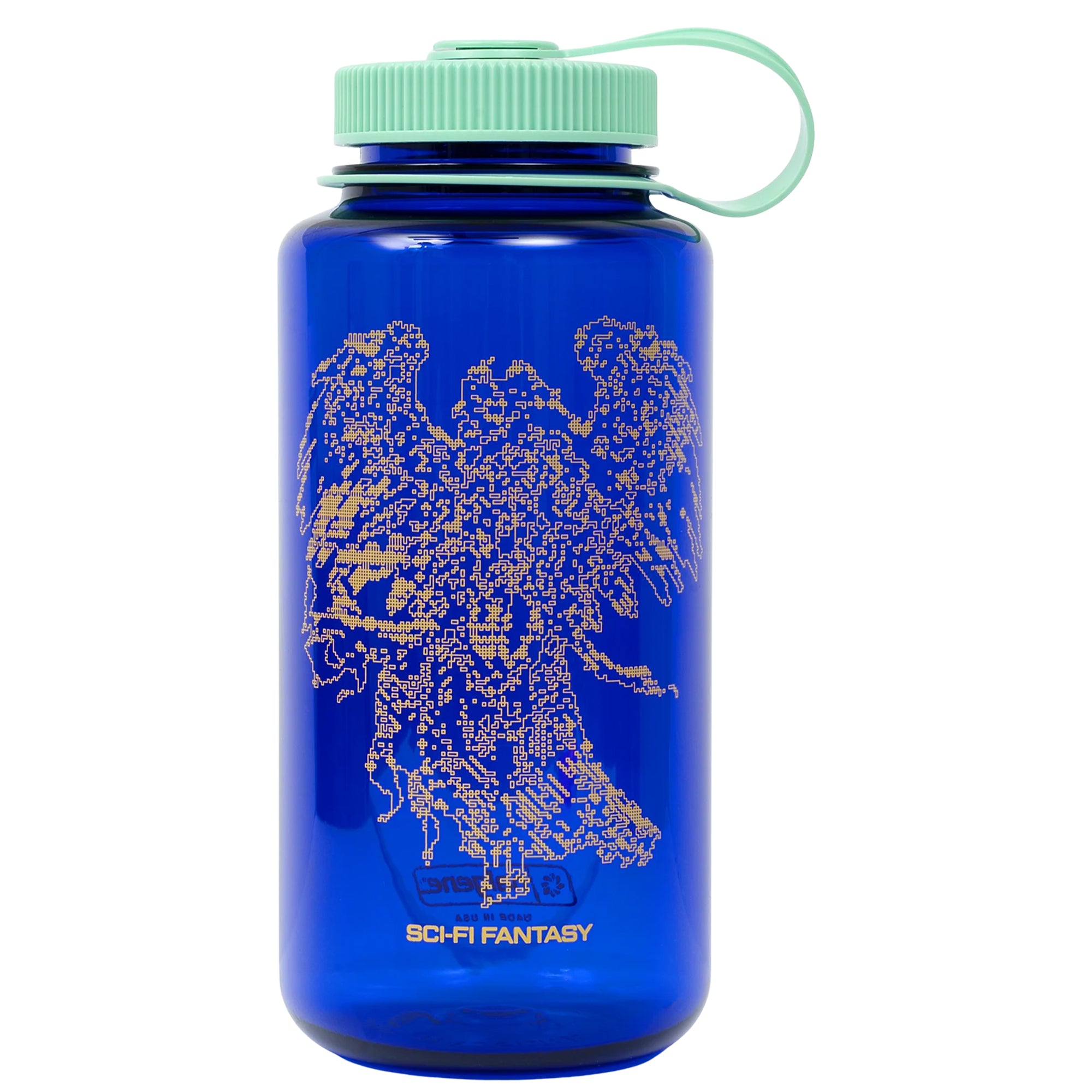 Sci-Fi Fantasy Angel Nalgene Bottle Black