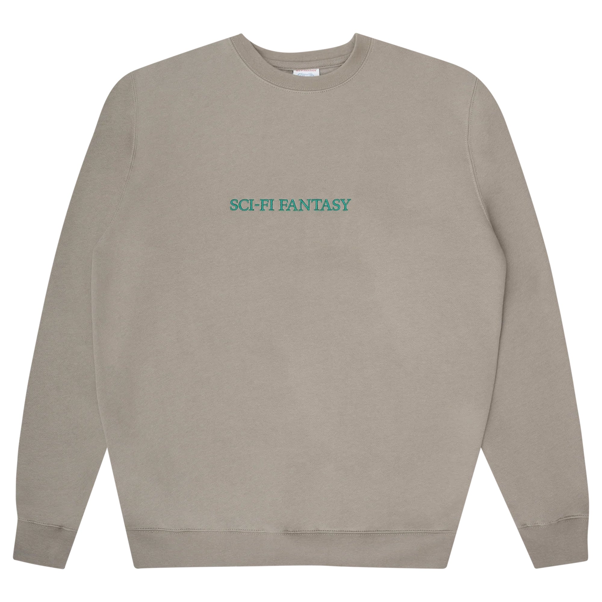 Sci-Fi Fantasy Logo Crewneck Cement