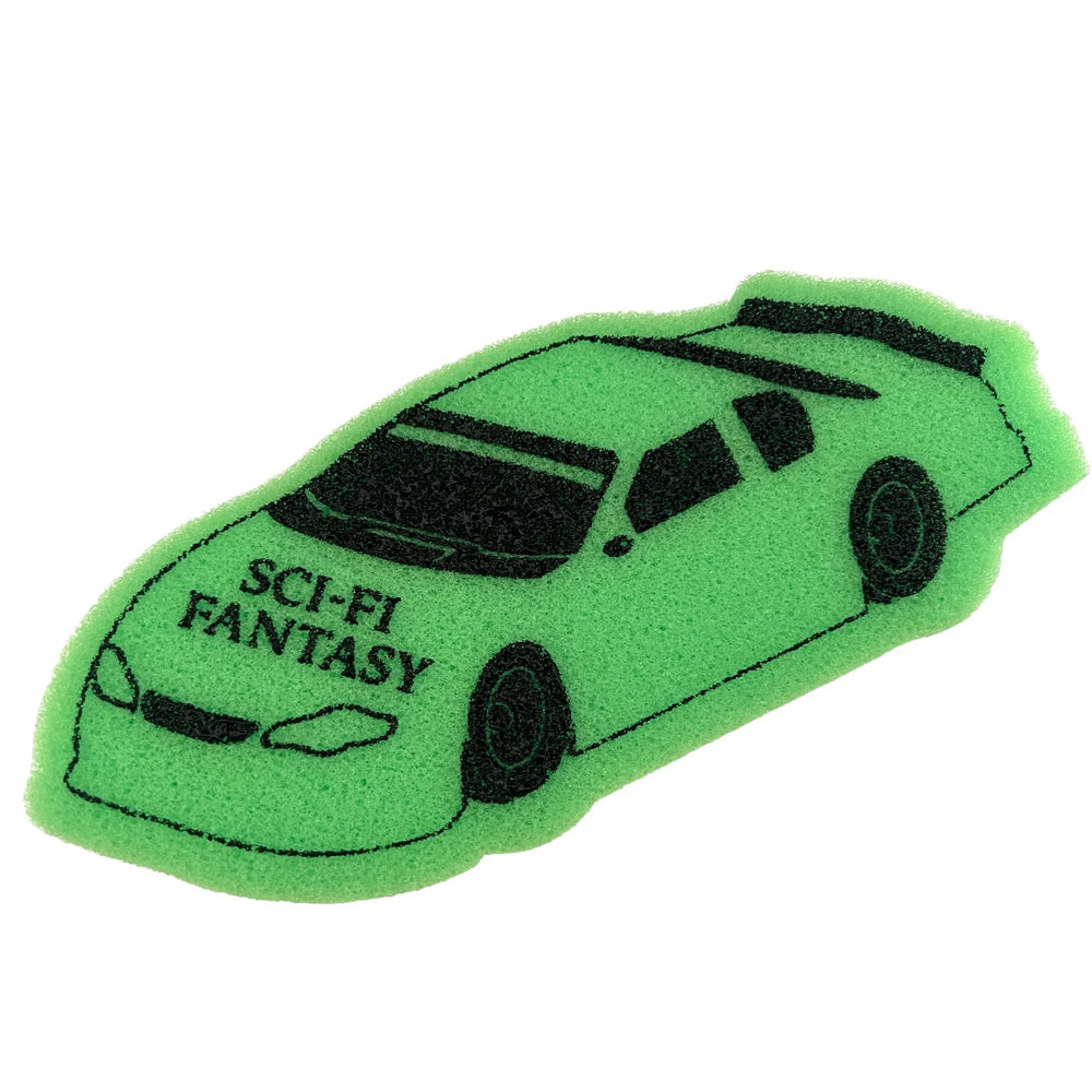 Sci Fi Fantasy Car Sponge Green