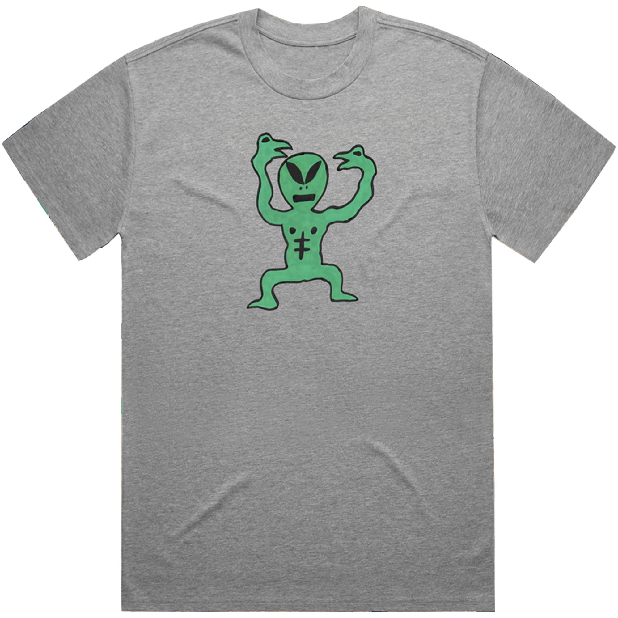 Sex Skateboards Alien Guy T-Shirt Grey