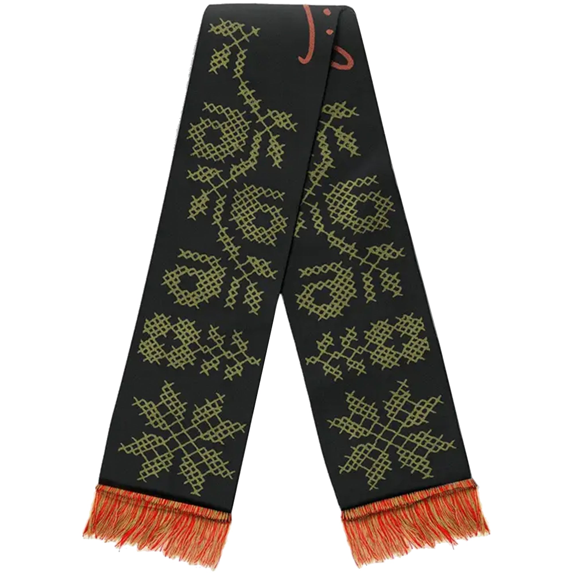 SkatePal x Sabri Sundos Tatreez Scarf Black/Olive
