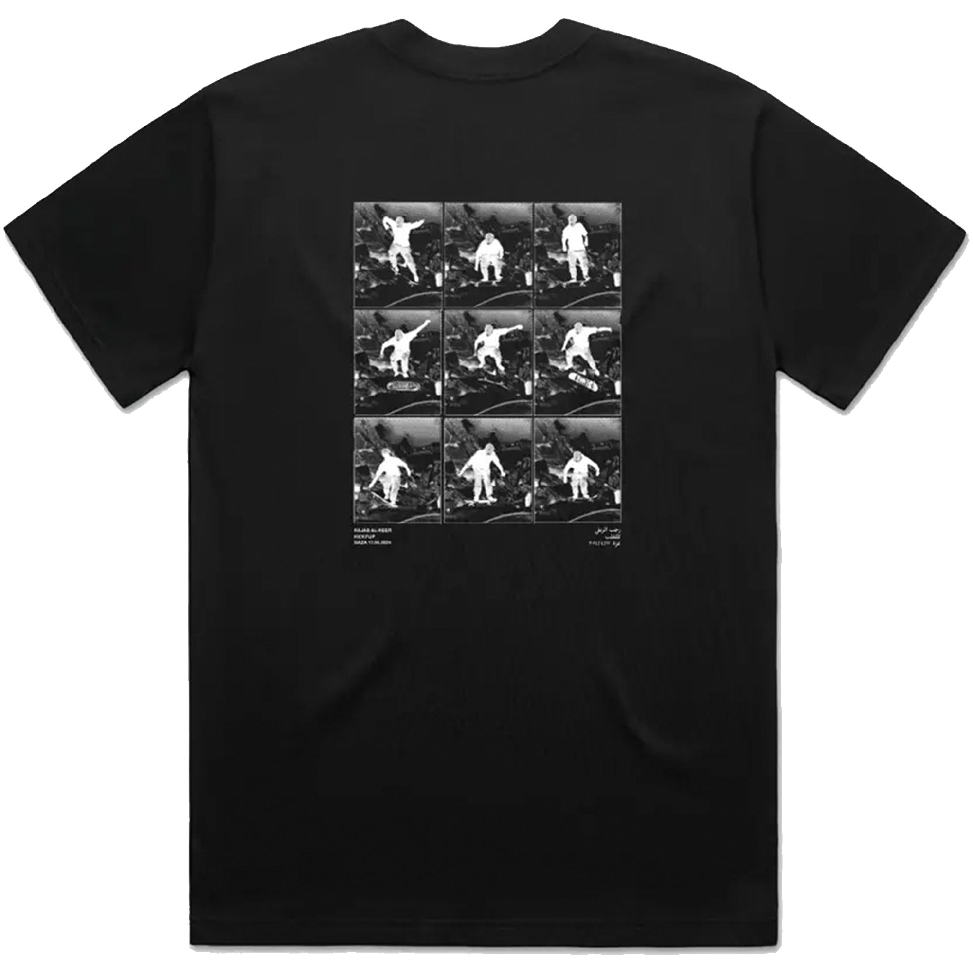 SkatePal Rajab Tee Black