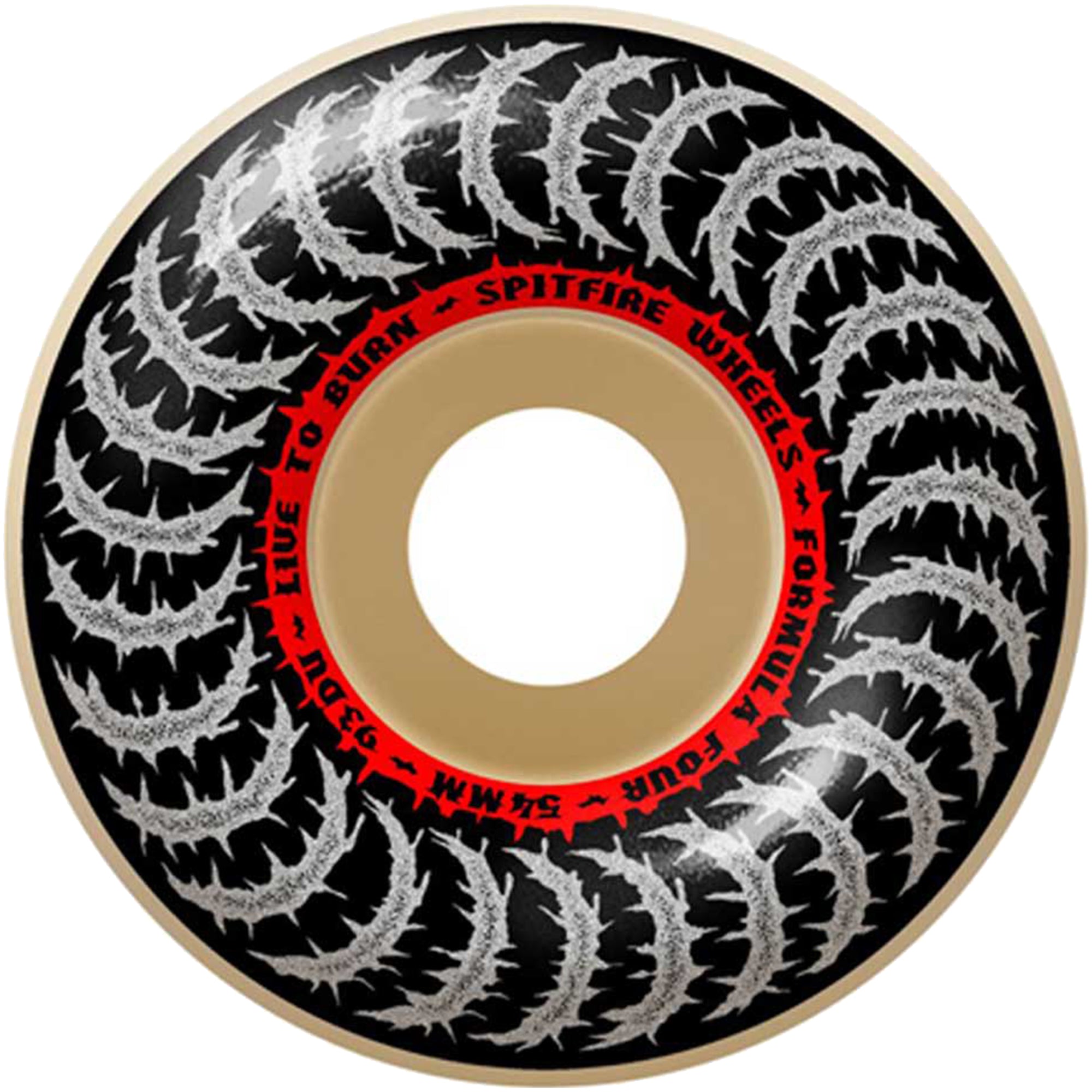 Spitfire F4 99 Deathmask II Classic Natural Skateboard Wheels 54mm