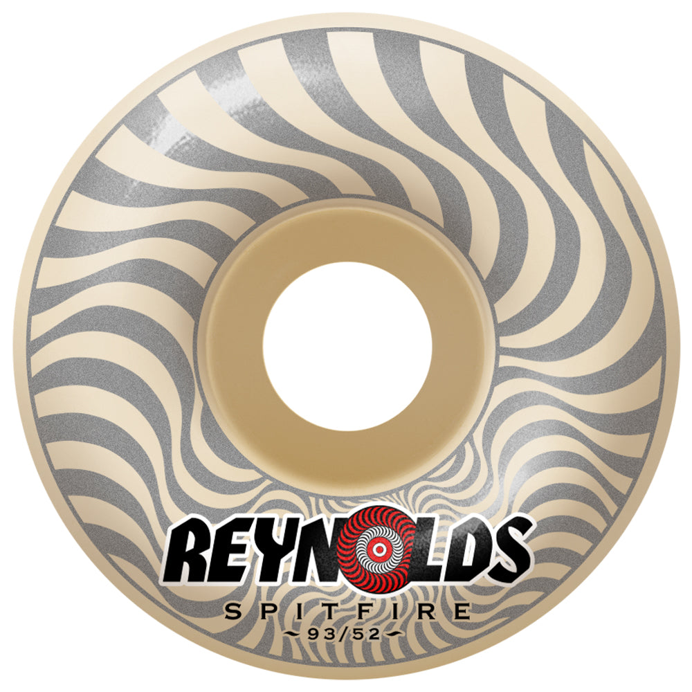 Spitfire Andrew Reynolds Soft Sliders Formula Four Classic 93du Skateboard Wheels 52mm