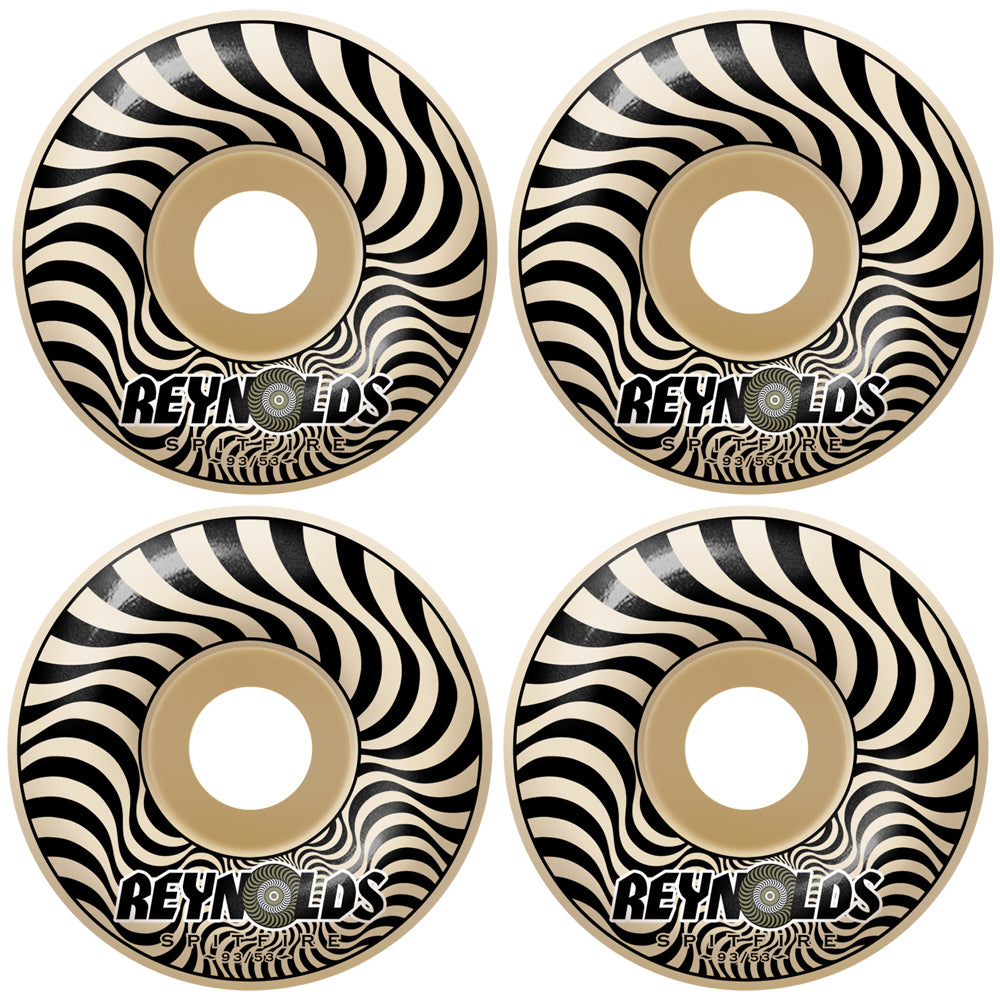 Spitfire Andrew Reynolds Soft Sliders Formula Four Classic 93du Skateboard Wheels 53mm