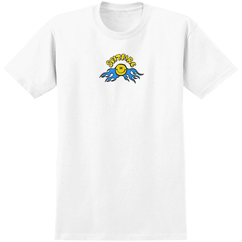 Spitfire Happy T Shirt White