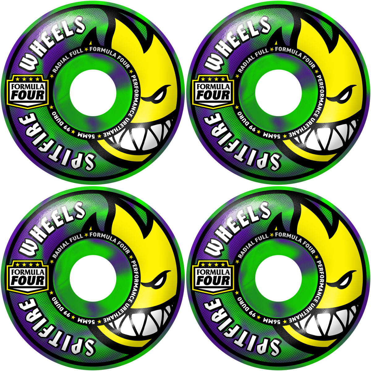 Spitfire Formula Four Radial Full Team Colours 99du Neon Green 