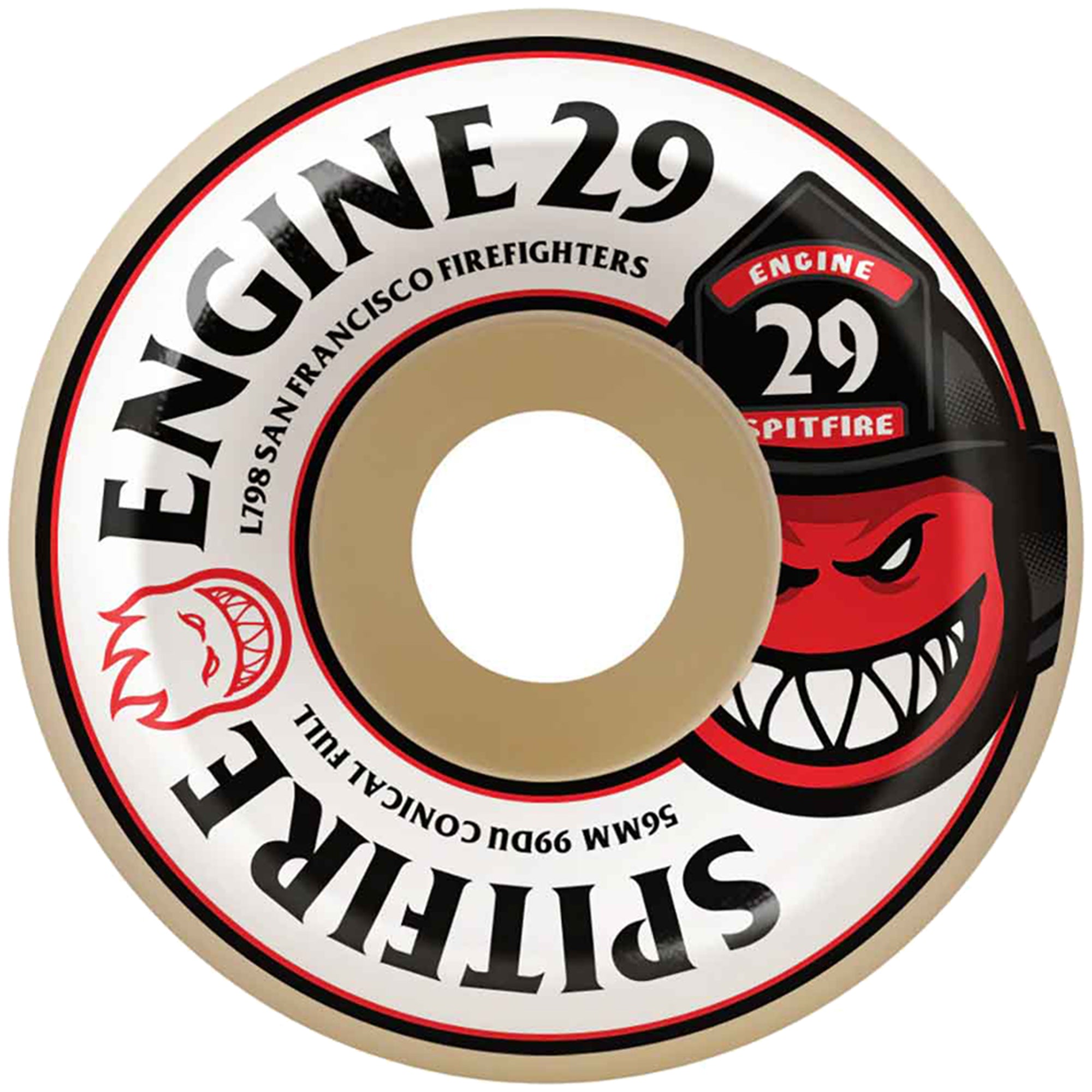 Spitfire x Engine 29 Formula Four Conical Full 99du Wheels 54mm