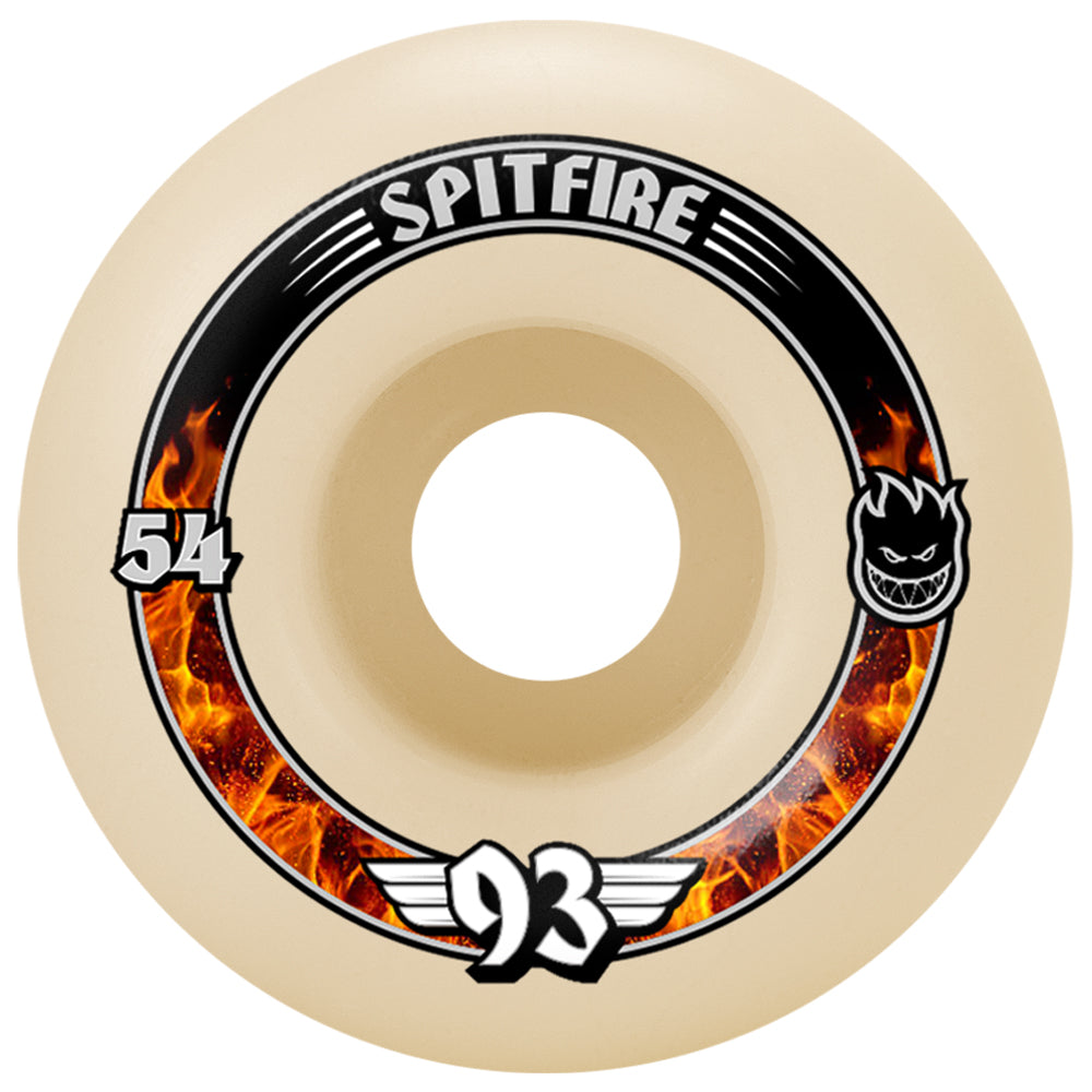 Spitfire Soft Sliders Formula Four Radials 93du Skateboard Wheels 54mm