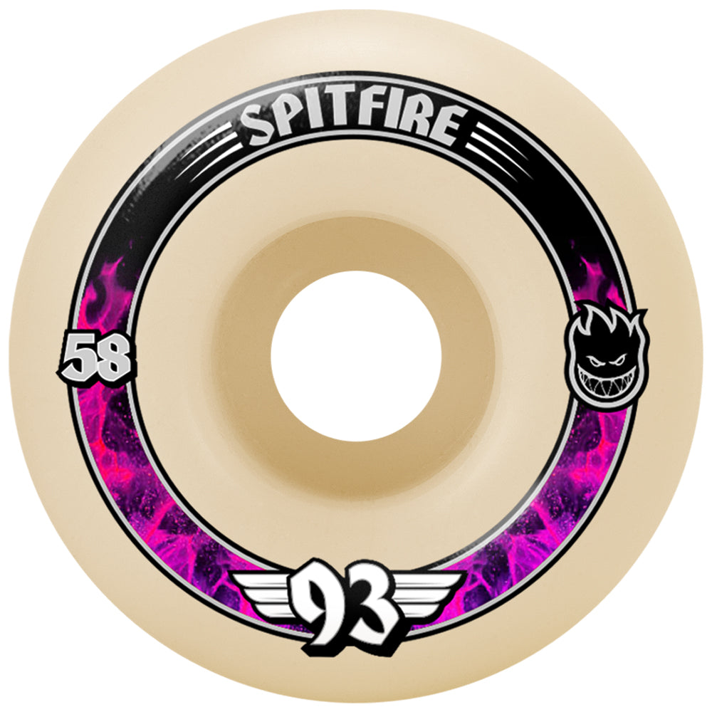 Spitfire Formula Four Soft Sliders Radials 93du Wheels 58mm