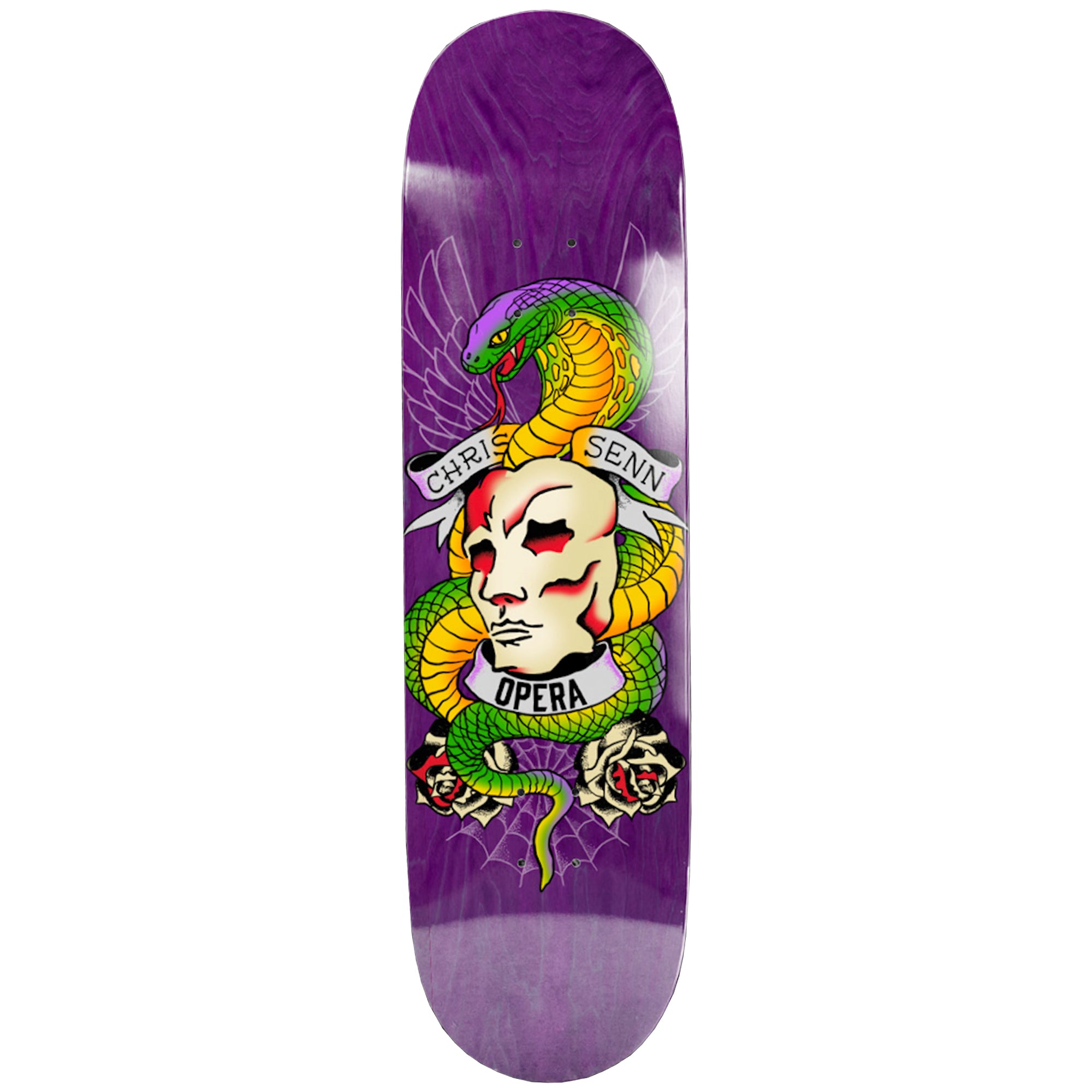 Opera Skate Shop Day Chris Senn Guest Skateboard Deck 8.75"