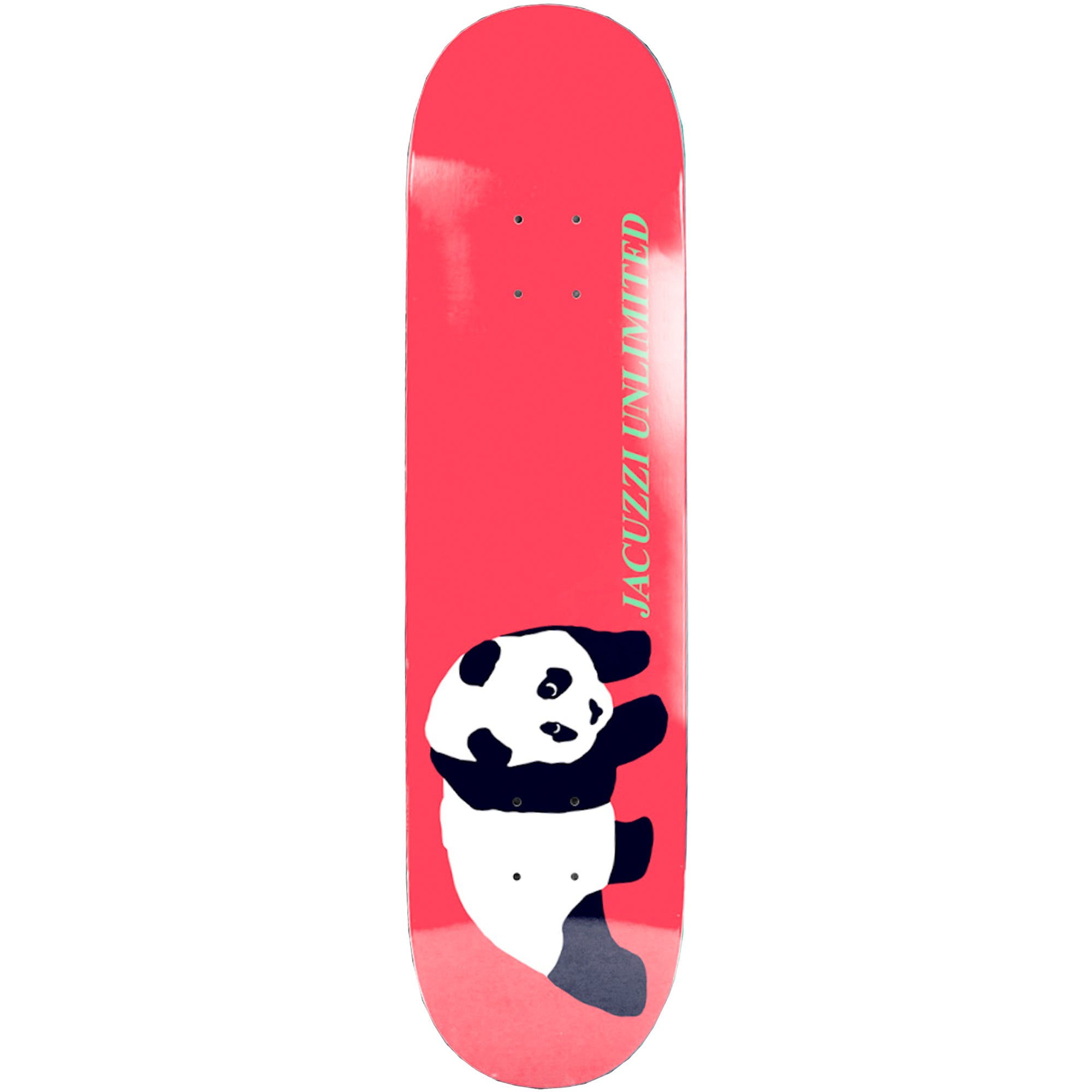 Jacuzzi Unlimited Skate Shop Day Panda Skateboard Deck 8.25"