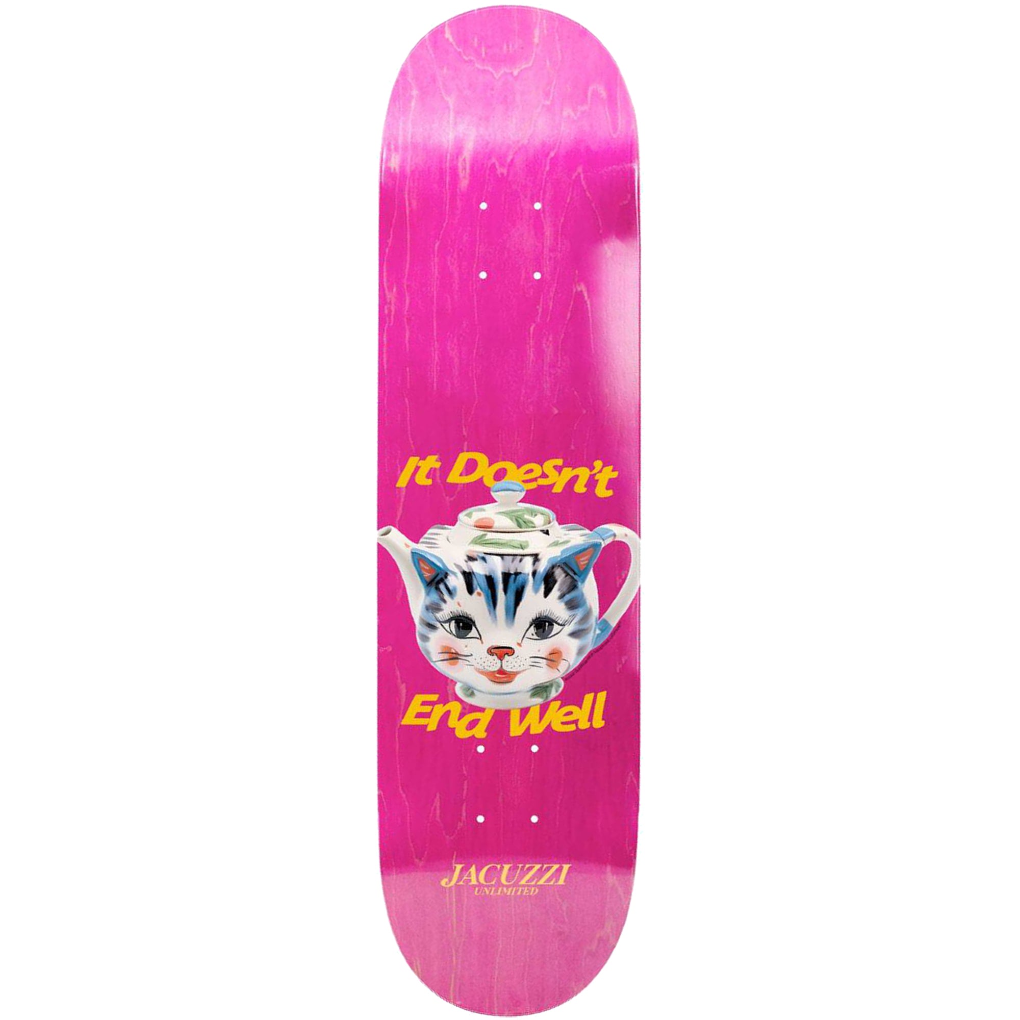 Jacuzzi Unlimited Tea Pot Skateboard Deck 8.5"