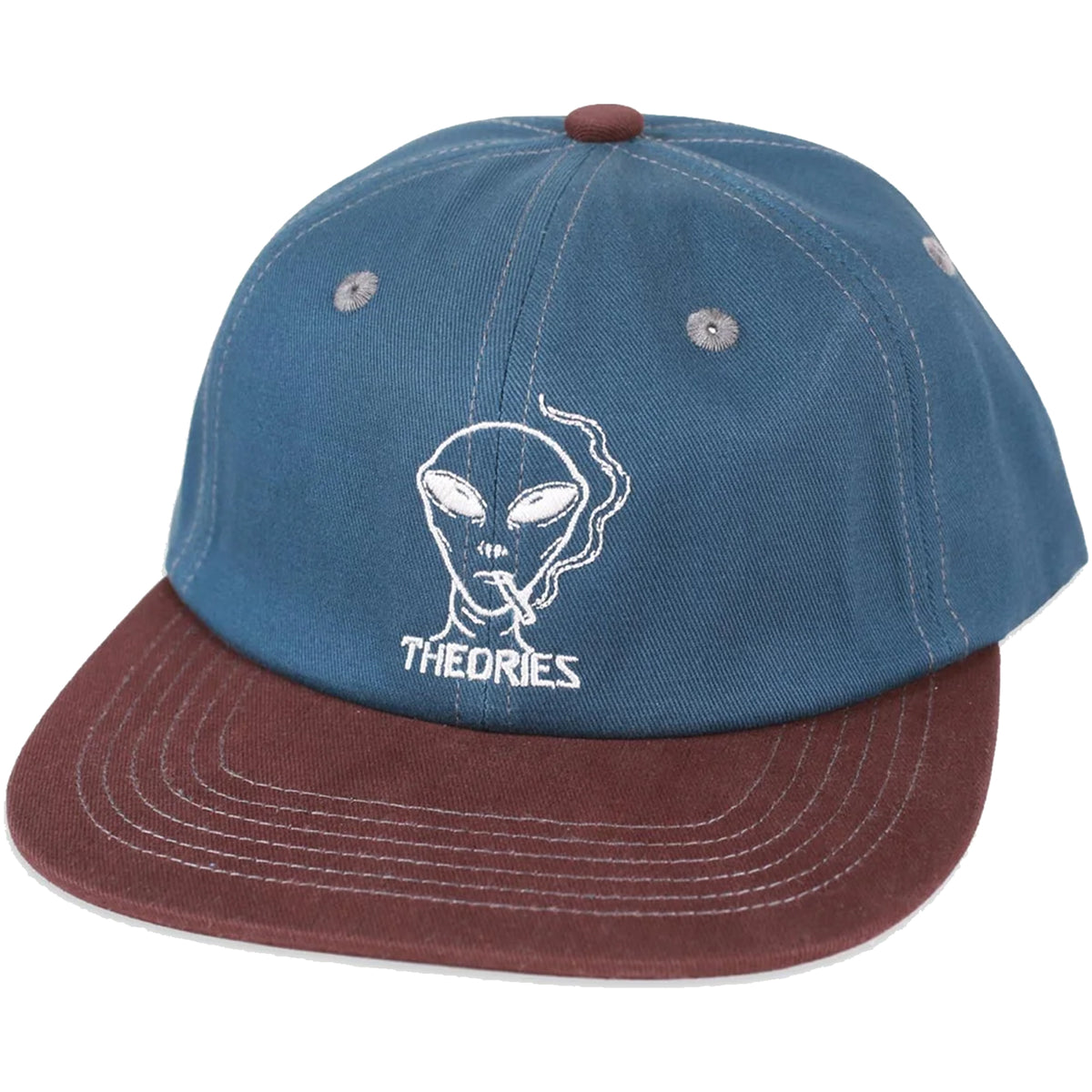 Theories Outer Space Snapback Hat Blue/Dark Cherry