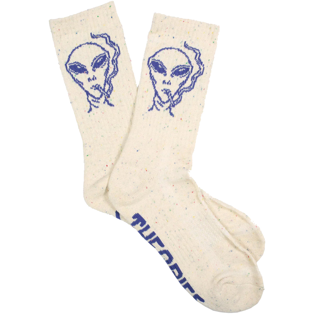 Theories Outer Space Socks Blue Speckle