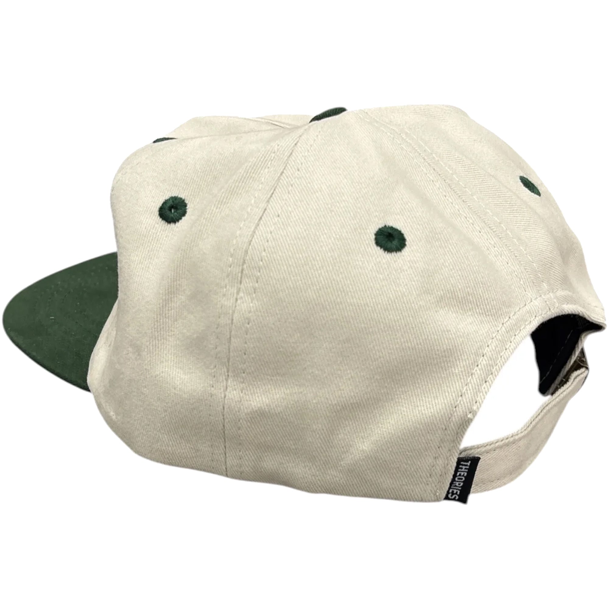 Theories Hand Of Theories Short Brim Snapback Pearl/Green
