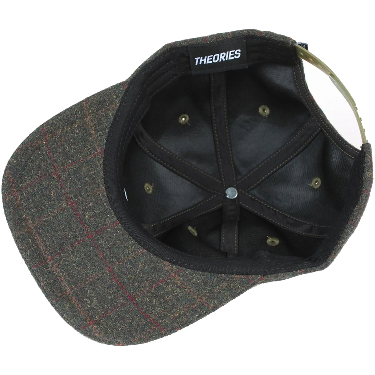 Theories Holmes Stamp Logo Snapback Tweed