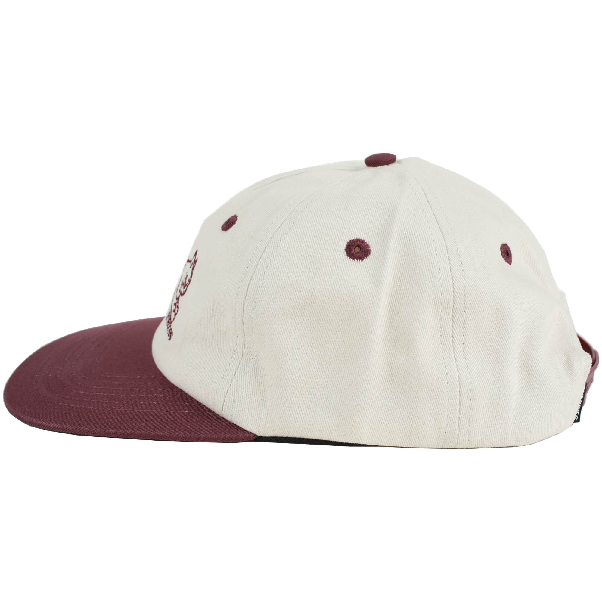 Theories Conscious Kitty Snapback Hat Wine/Stone