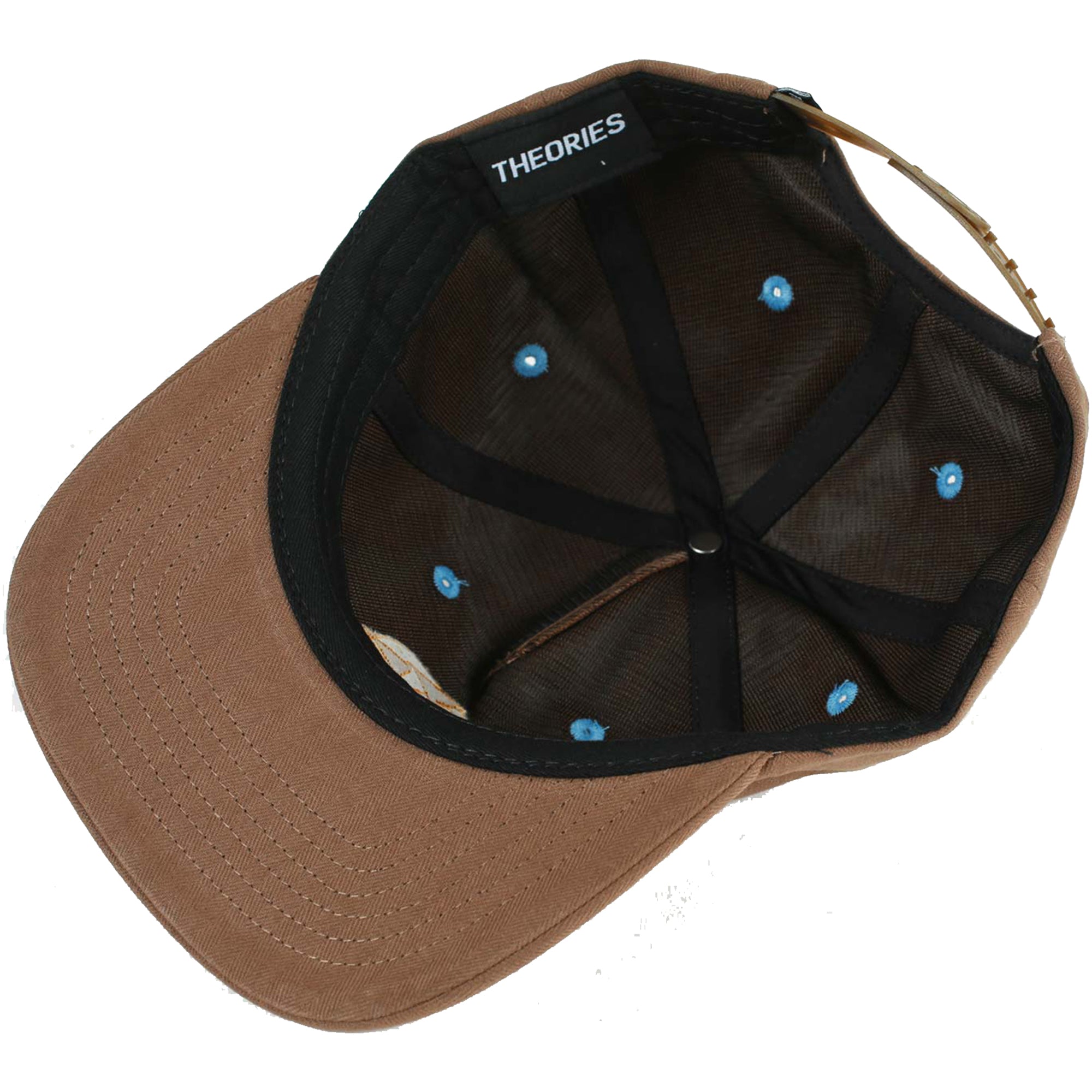 Theories Hollywood Snapback Hat Brown